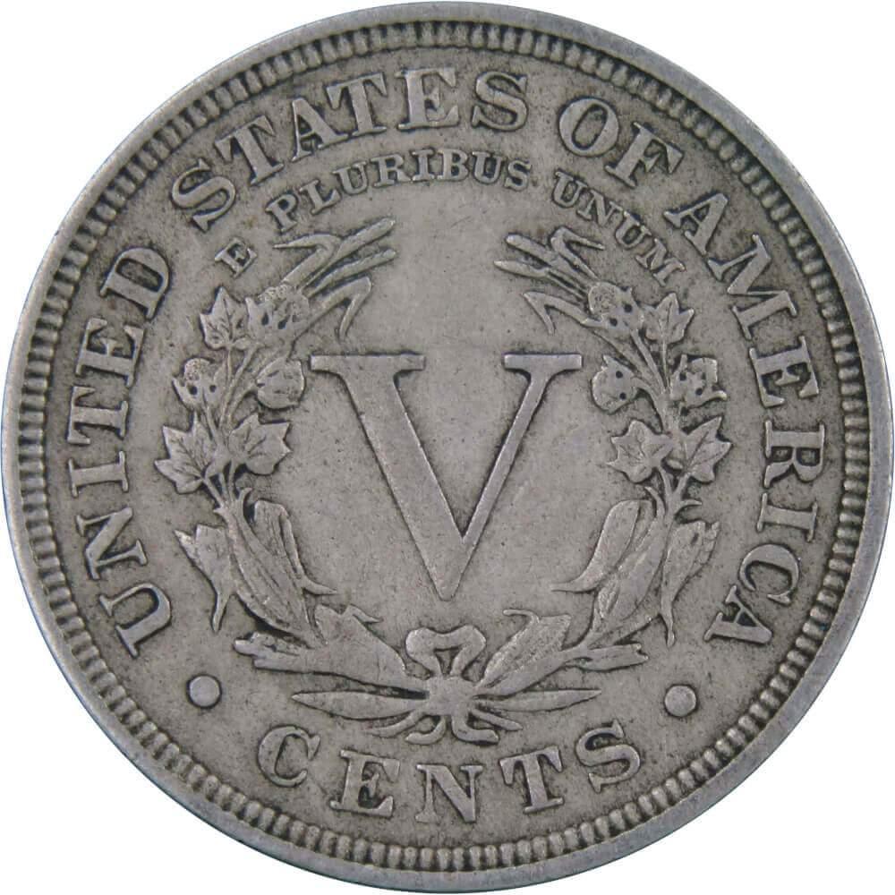 1912 Liberty Head V Nickel 5 Cent Piece XF EF Extremely Fine 5c US Coin