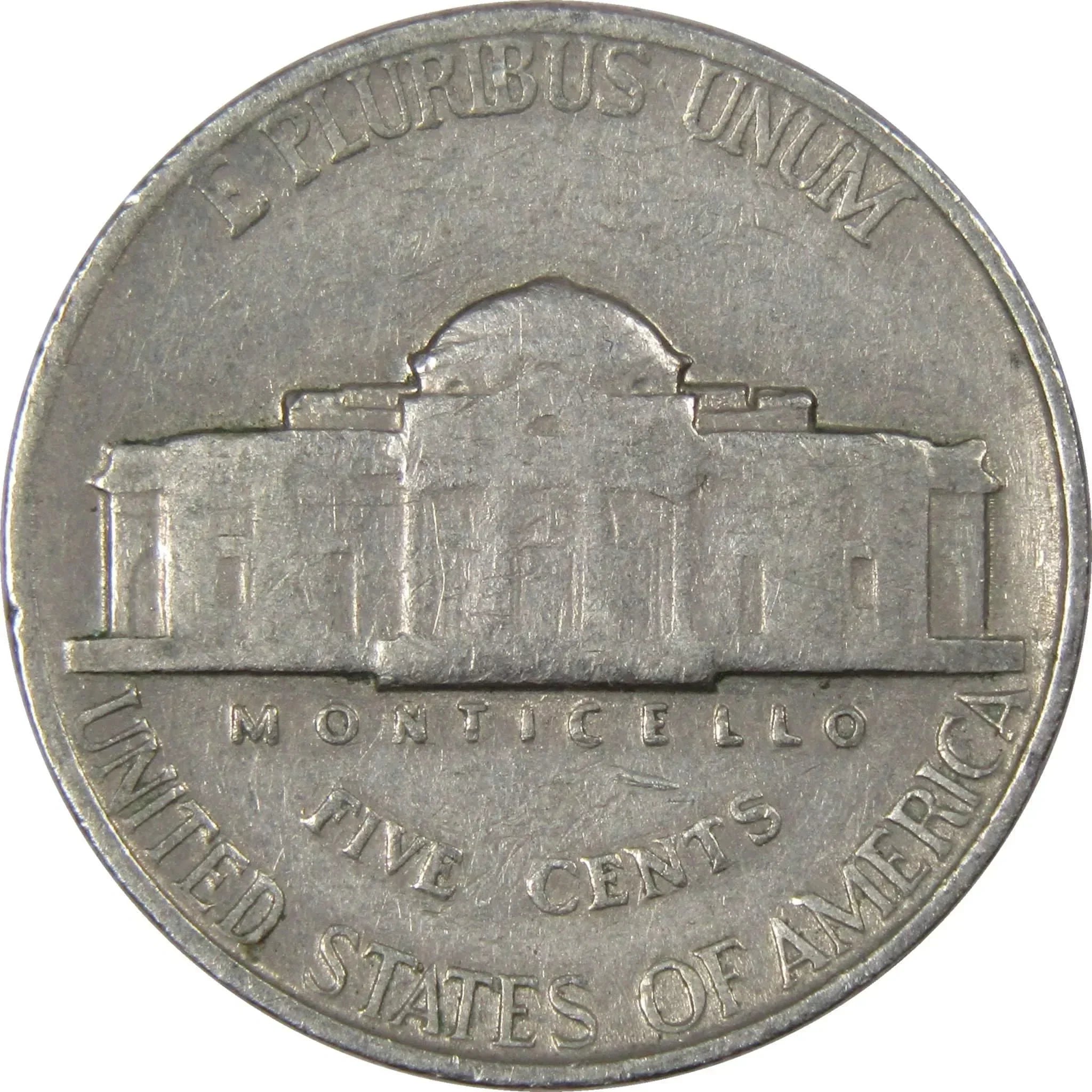 1941 Jefferson Nickel 5 Cent Piece AG About Good 5c US Coin Collectible