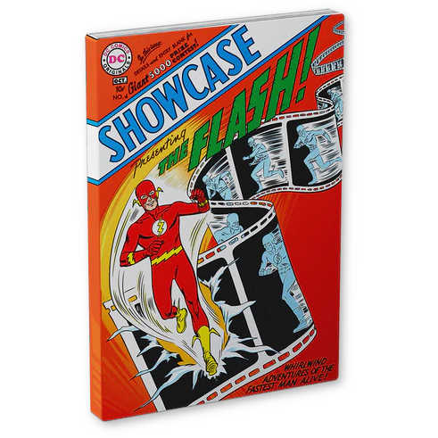 DC COMIX Showcase #4 The Flash Silver $2 Proof 2022 Niue COA SKU:OPC76