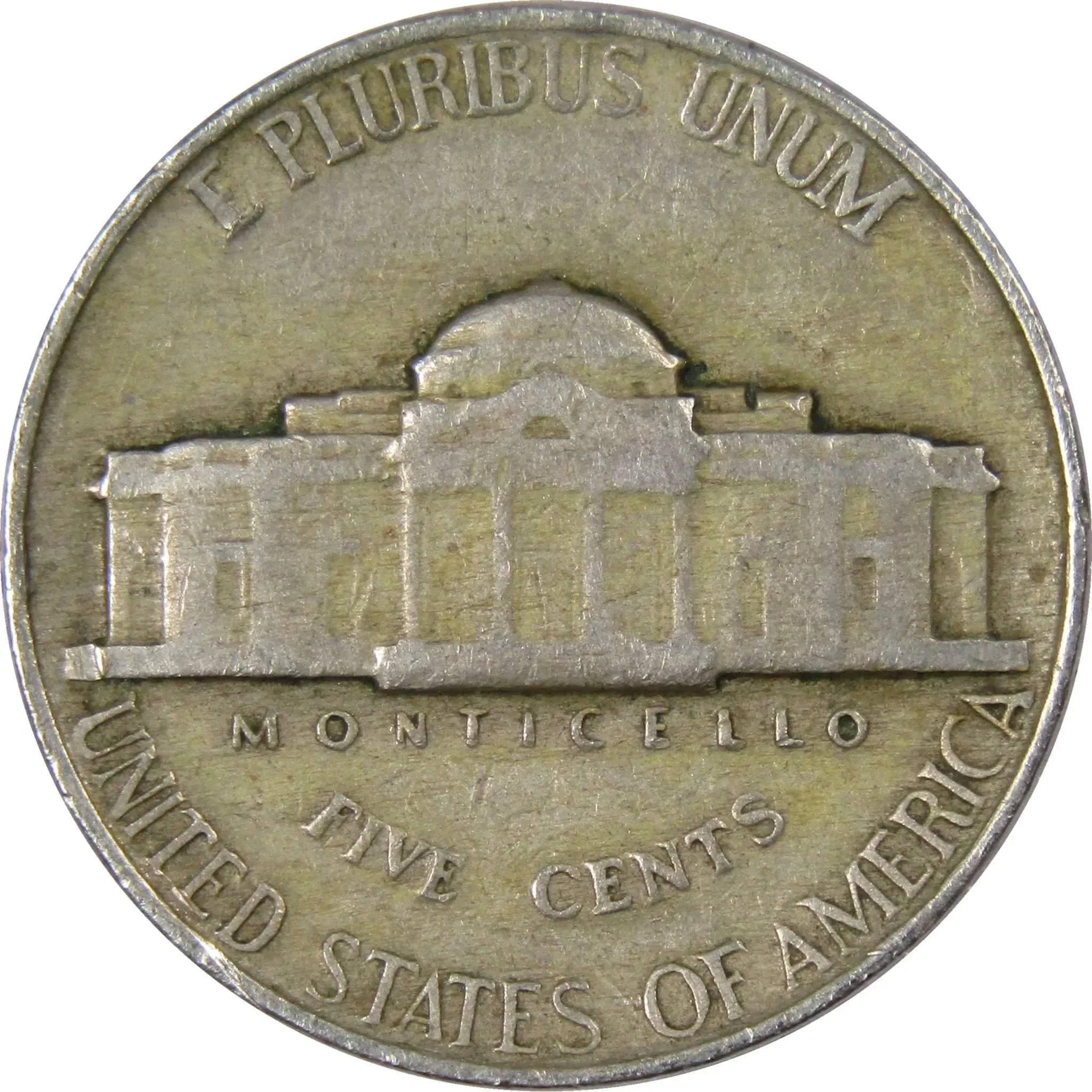 1946 Jefferson Nickel 5 Cent Piece AG About Good 5c US Coin Collectible