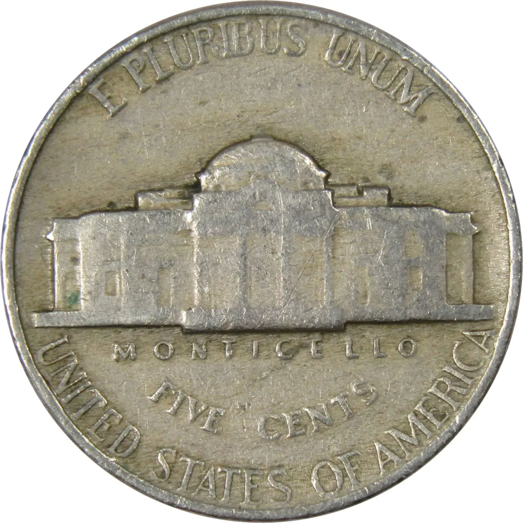 1947 Jefferson Nickel 5 Cent Piece AG About Good 5c US Coin Collectible