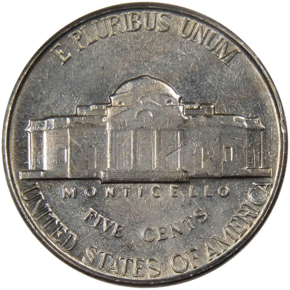 1948 Jefferson Nickel 5 Cent Piece BU Uncirculated Mint State 5c US Coin