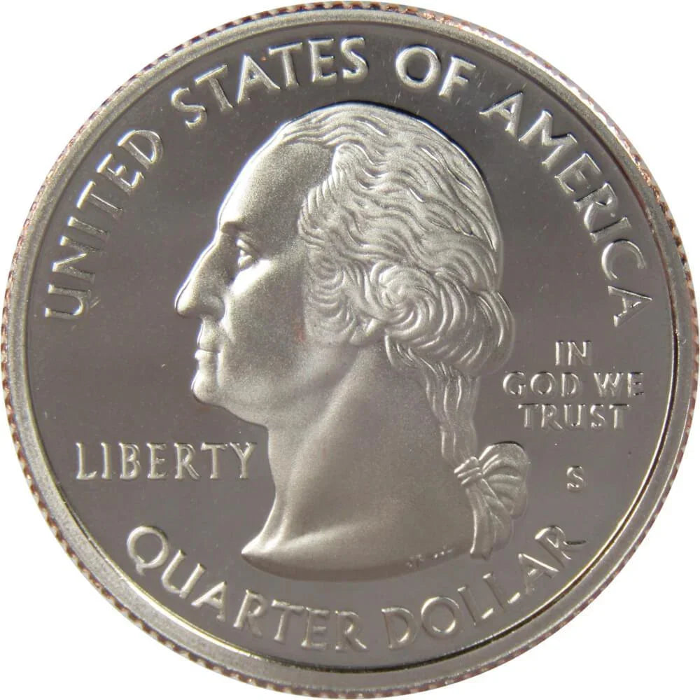 2008 S Alaska State Quarter Choice Proof Clad 25c US Coin Collectible