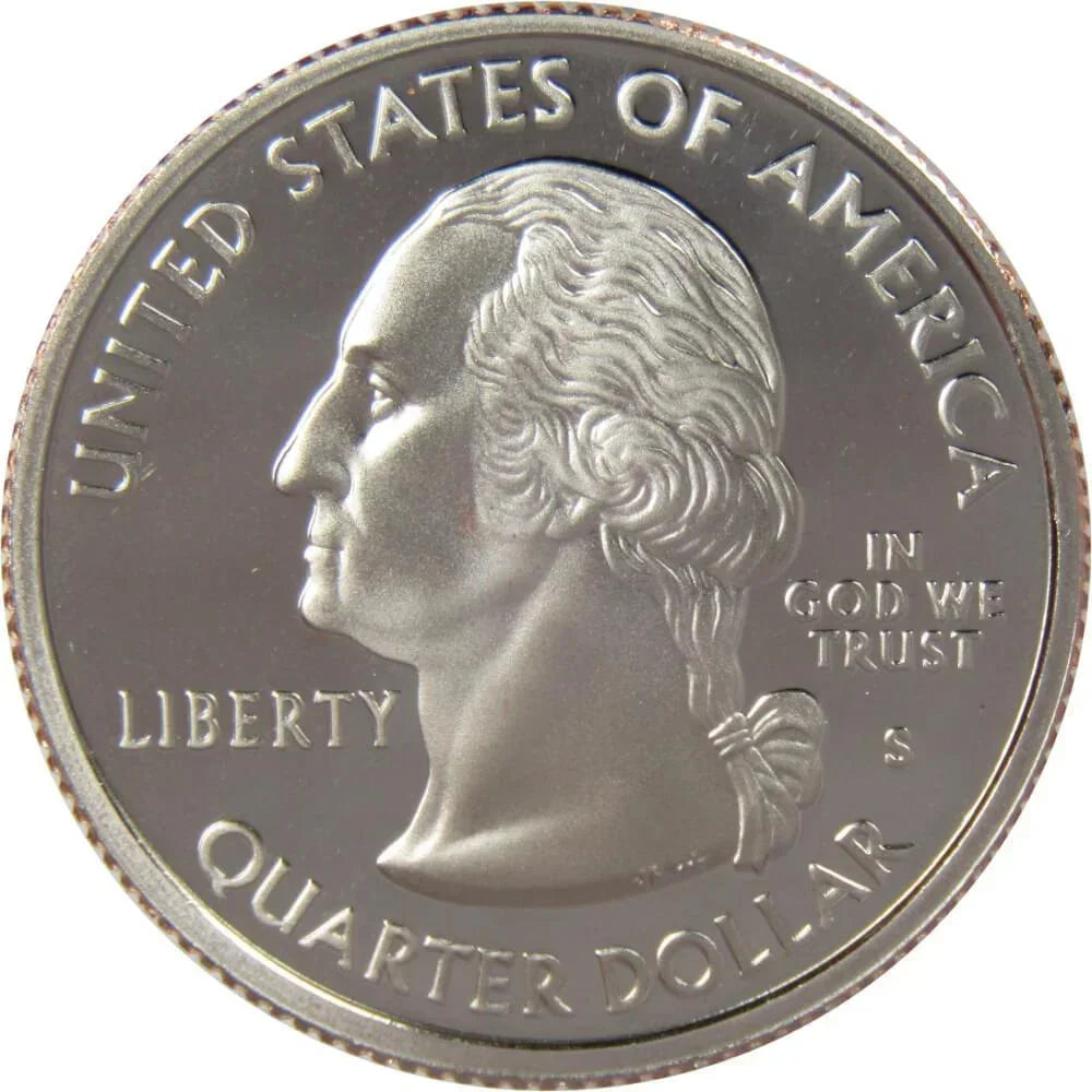 2008 S Alaska State Quarter Choice Proof Clad 25c US Coin Collectible