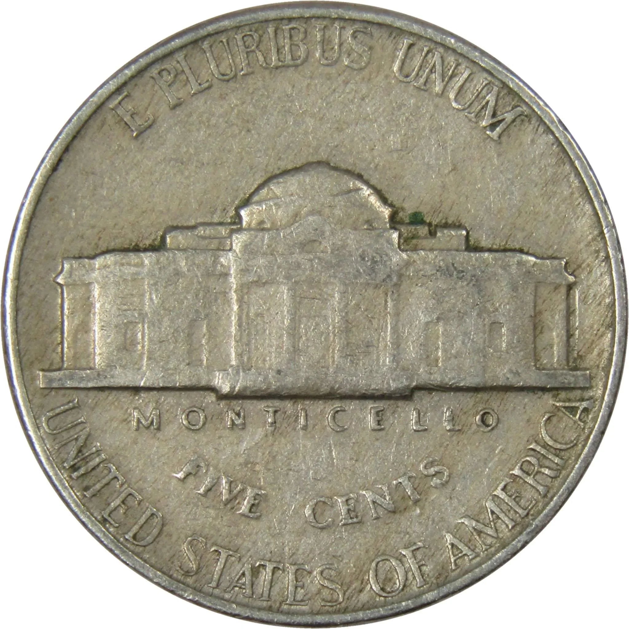 1949 Jefferson Nickel 5 Cent Piece AG About Good 5c US Coin Collectible