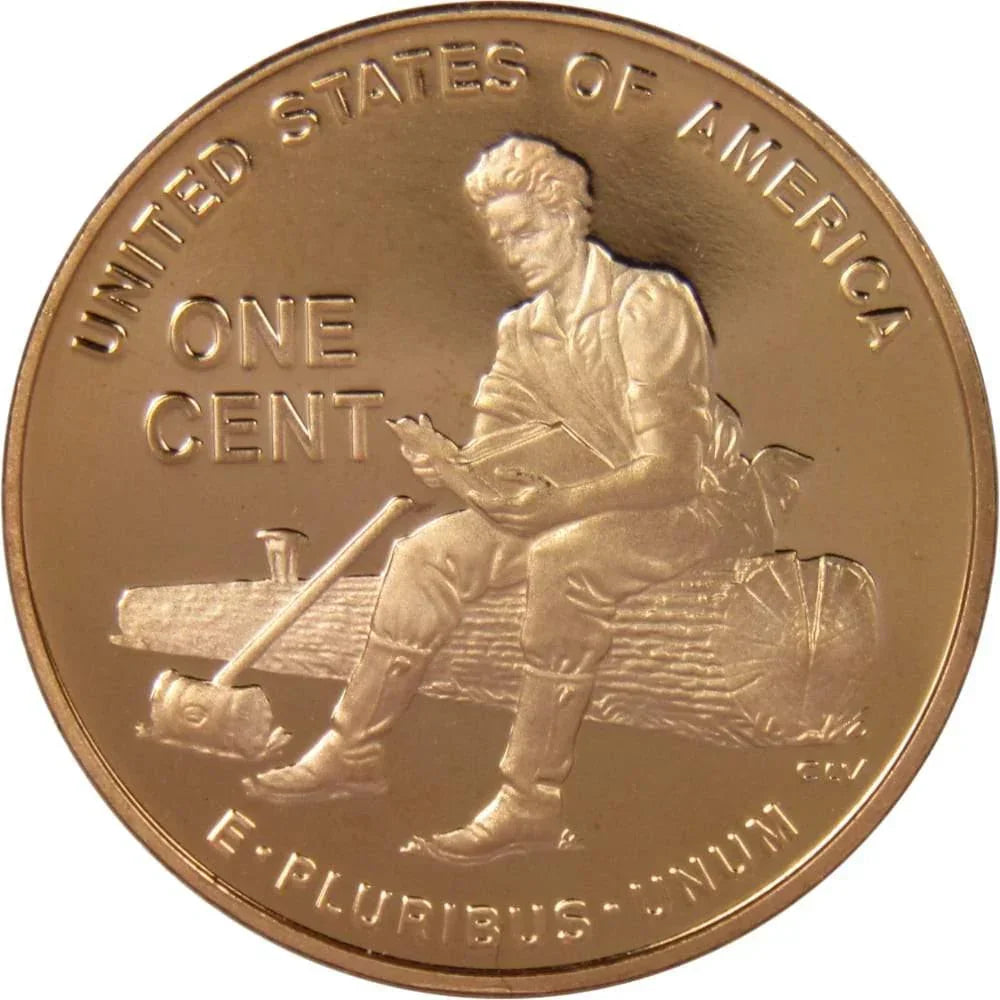 2009 S Lincoln Bicentennial Cent Formative Years Proof Bronze Penny 1c Coin