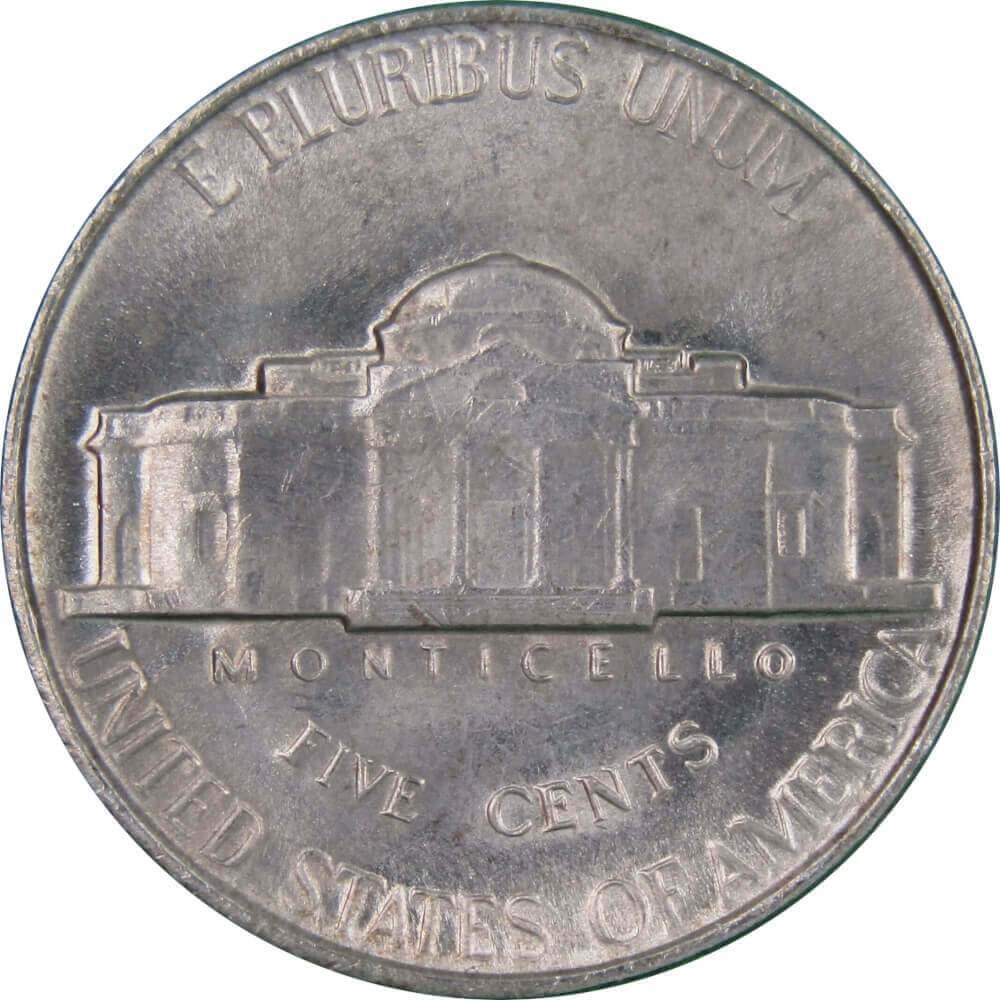 1952 Jefferson Nickel 5 Cent Piece BU Uncirculated Mint State 5c US Coin