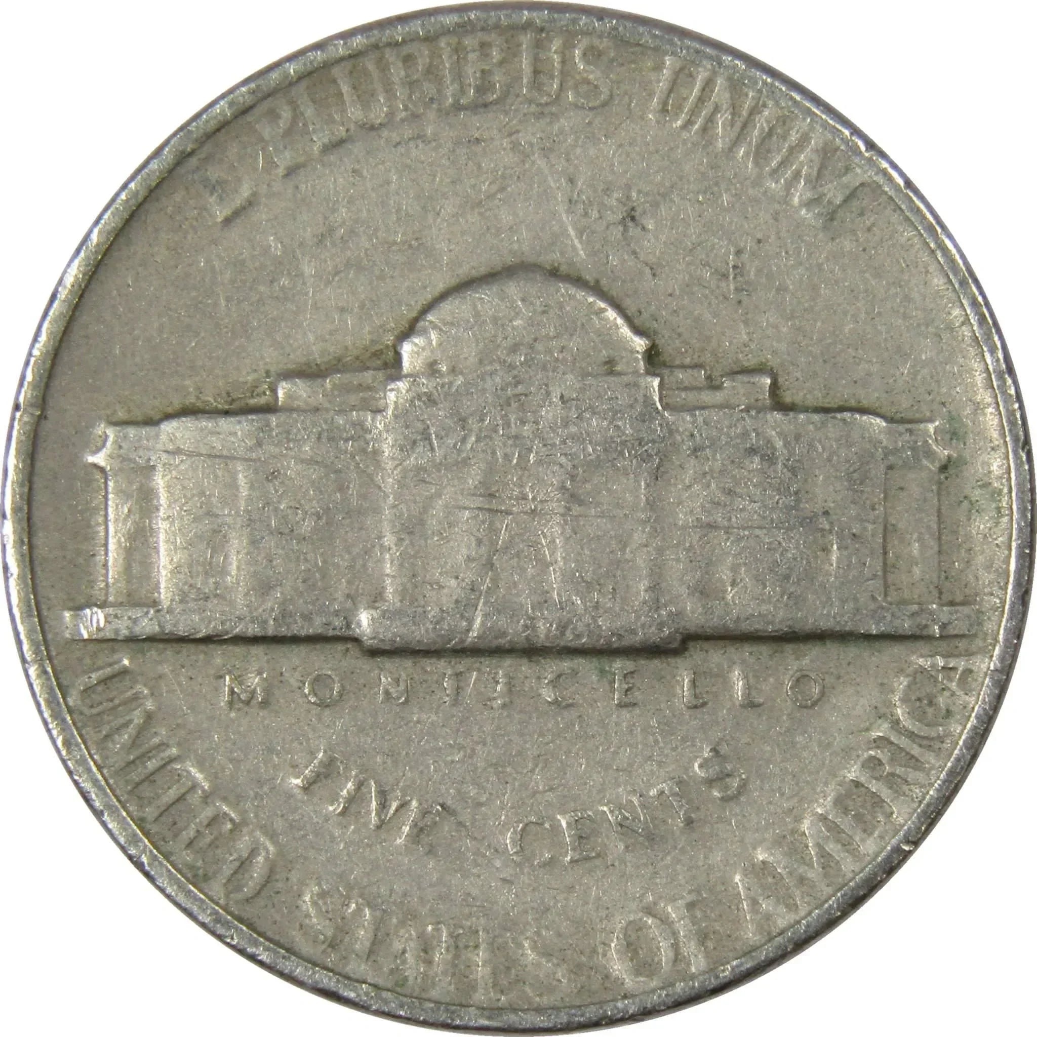 1952 Jefferson Nickel 5 Cent Piece AG About Good 5c US Coin Collectible