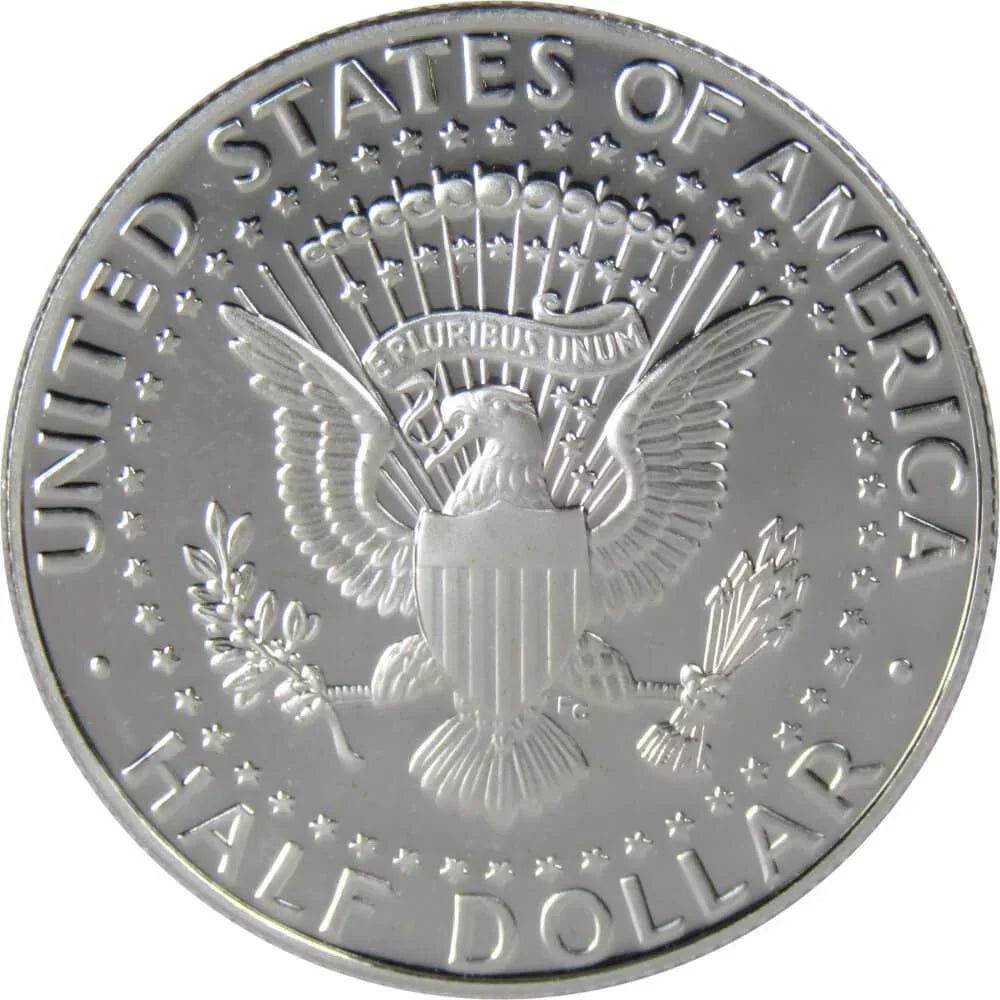 1999 S Kennedy Half Dollar Choice Proof 90% Silver 50c US Coin Collectible