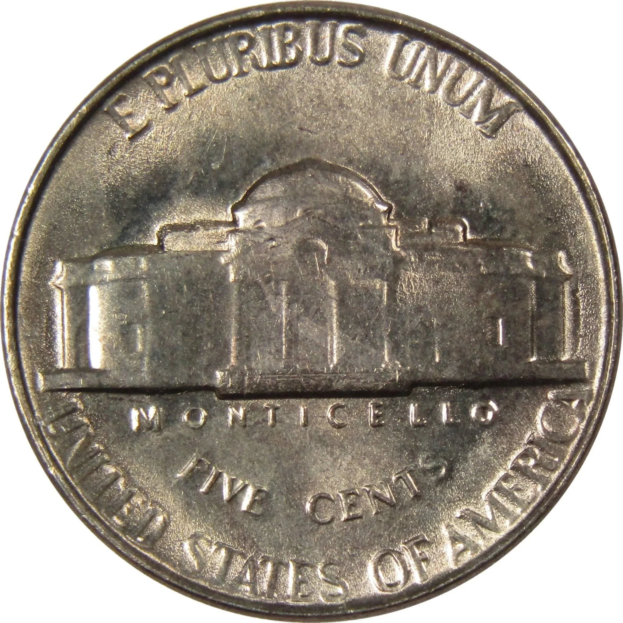 1954 Jefferson Nickel 5 Cent Piece BU Uncirculated Mint State 5c US Coin