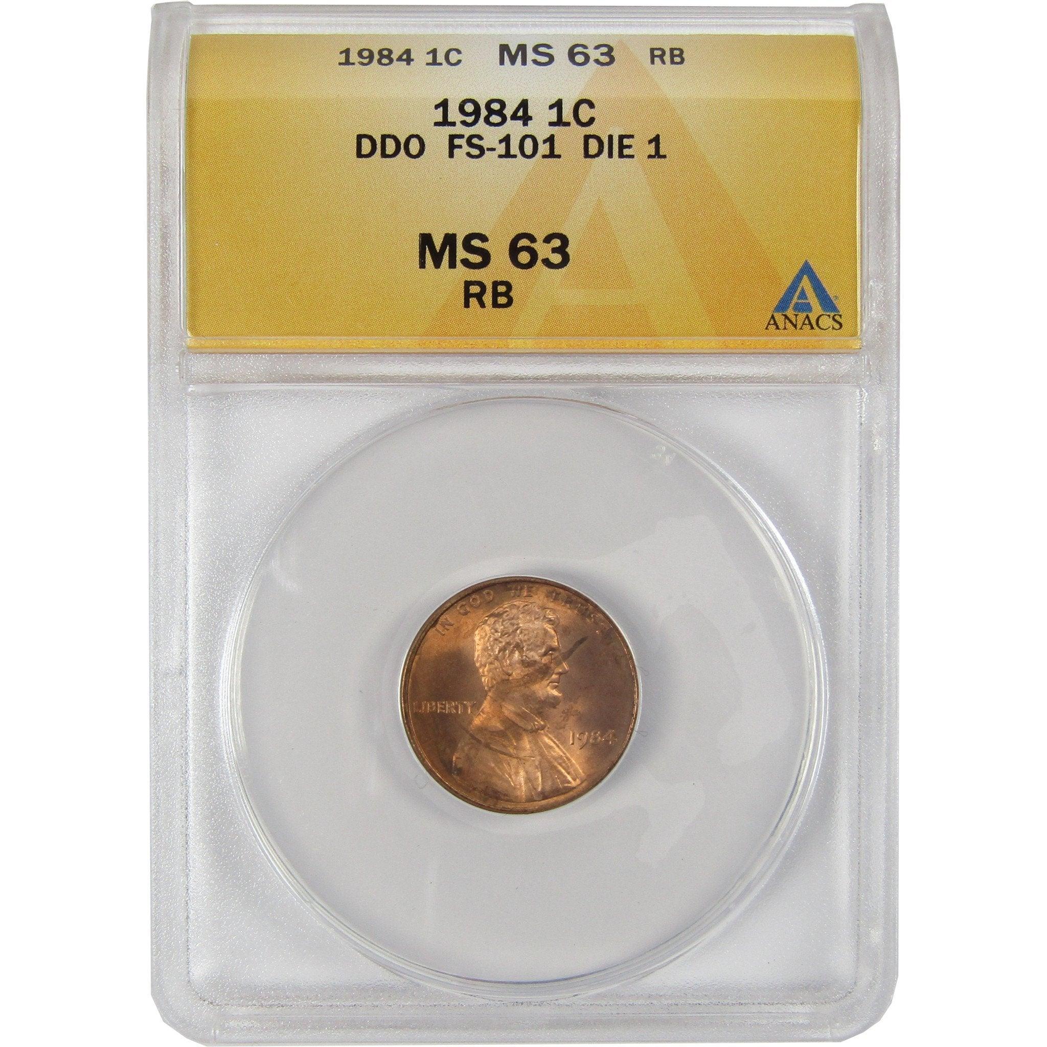 1955 1C DDO Lincoln Cent PCGS MS64RD