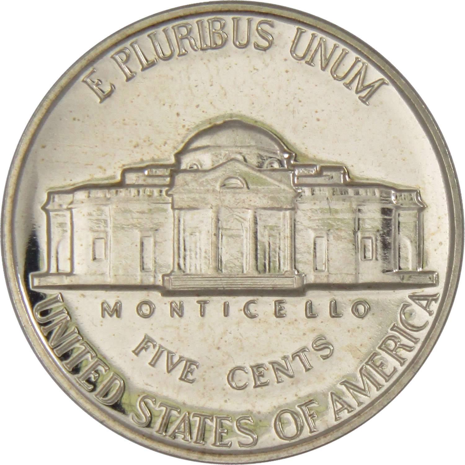 1963 Jefferson Nickel 5 Cent Piece Choice Proof 5c US Coin Collectible