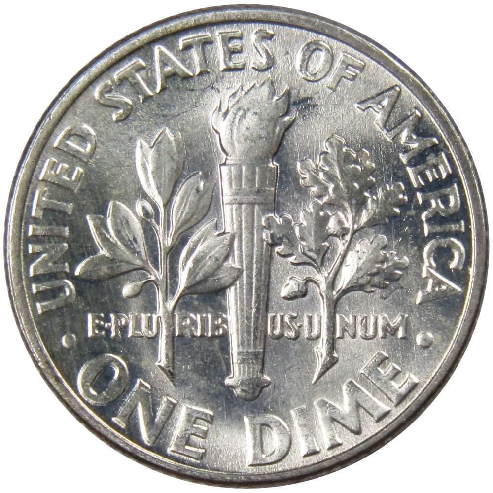 1950 Roosevelt Dime BU Uncirculated Mint State 90% Silver 10c US Coin