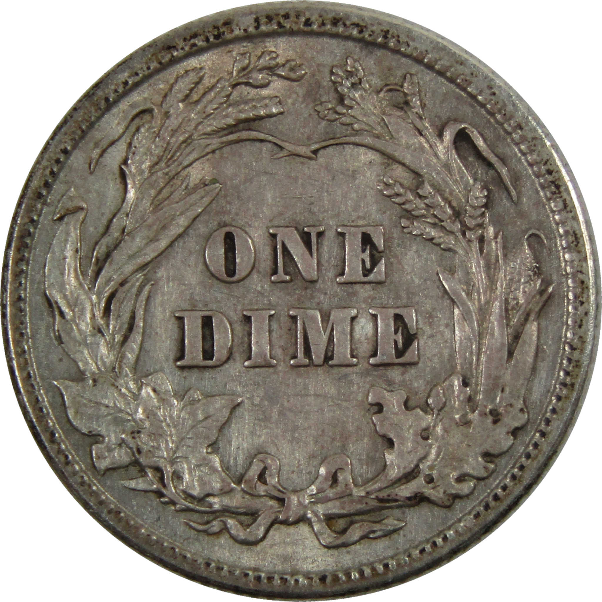 1913 Barber Dime AU About Uncirculated 90% Silver 10c SKU:I3724