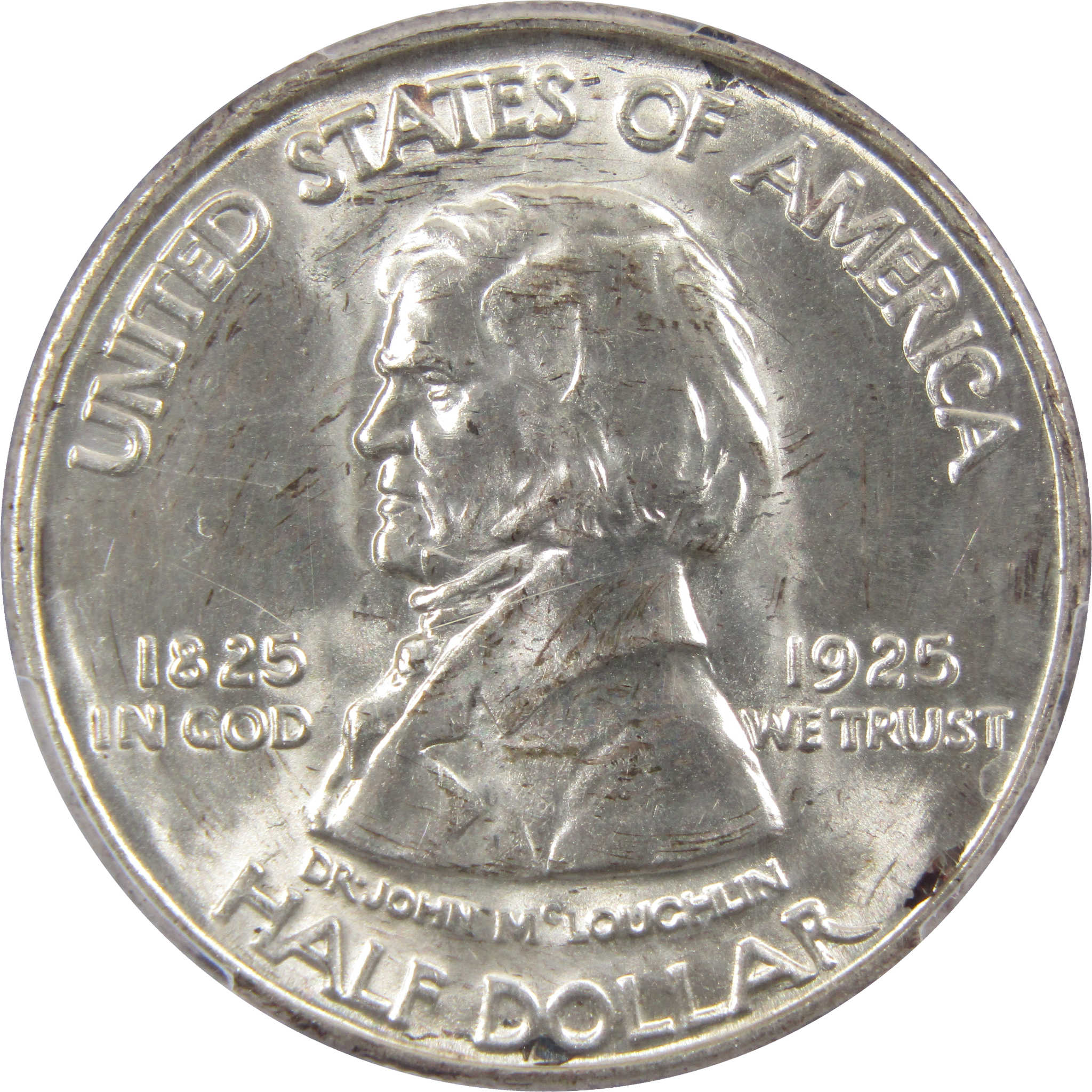 Fort Vancouver Centennial Half Dollar 1925 MS 65 PCGS Silver SKU:I2168