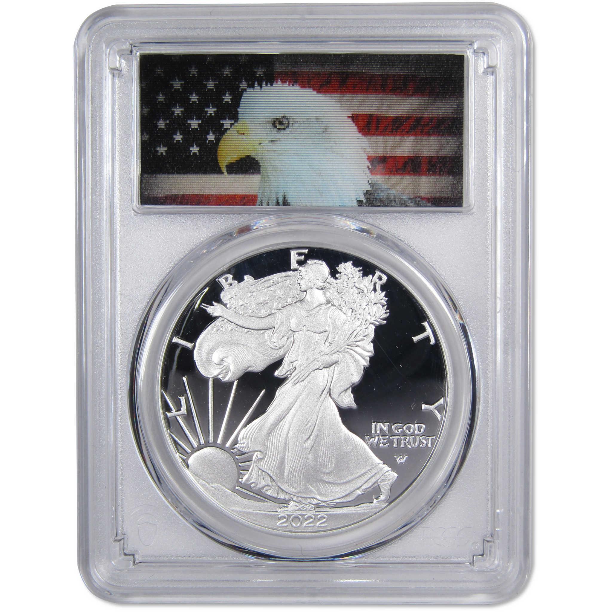 2022 W American Silver Eagle PR 70 DCAM PCGS First Strike SKU:OPC45