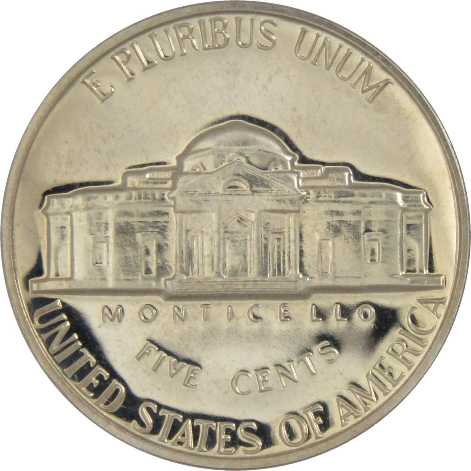 1968 S Jefferson Nickel 5 Cent Piece Choice Proof 5c US Coin Collectible