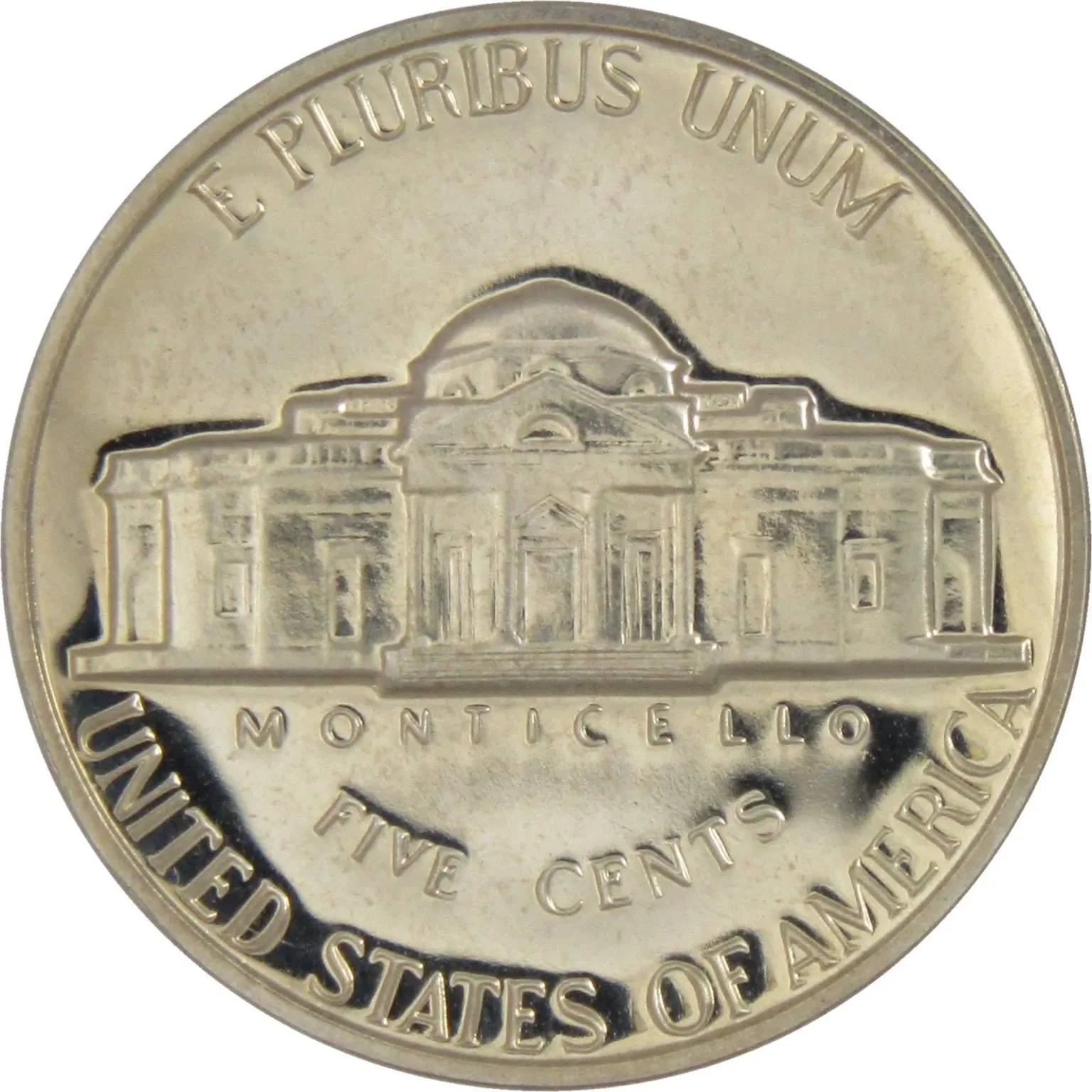 1968 S Jefferson Nickel 5 Cent Piece Choice Proof 5c US Coin Collectible