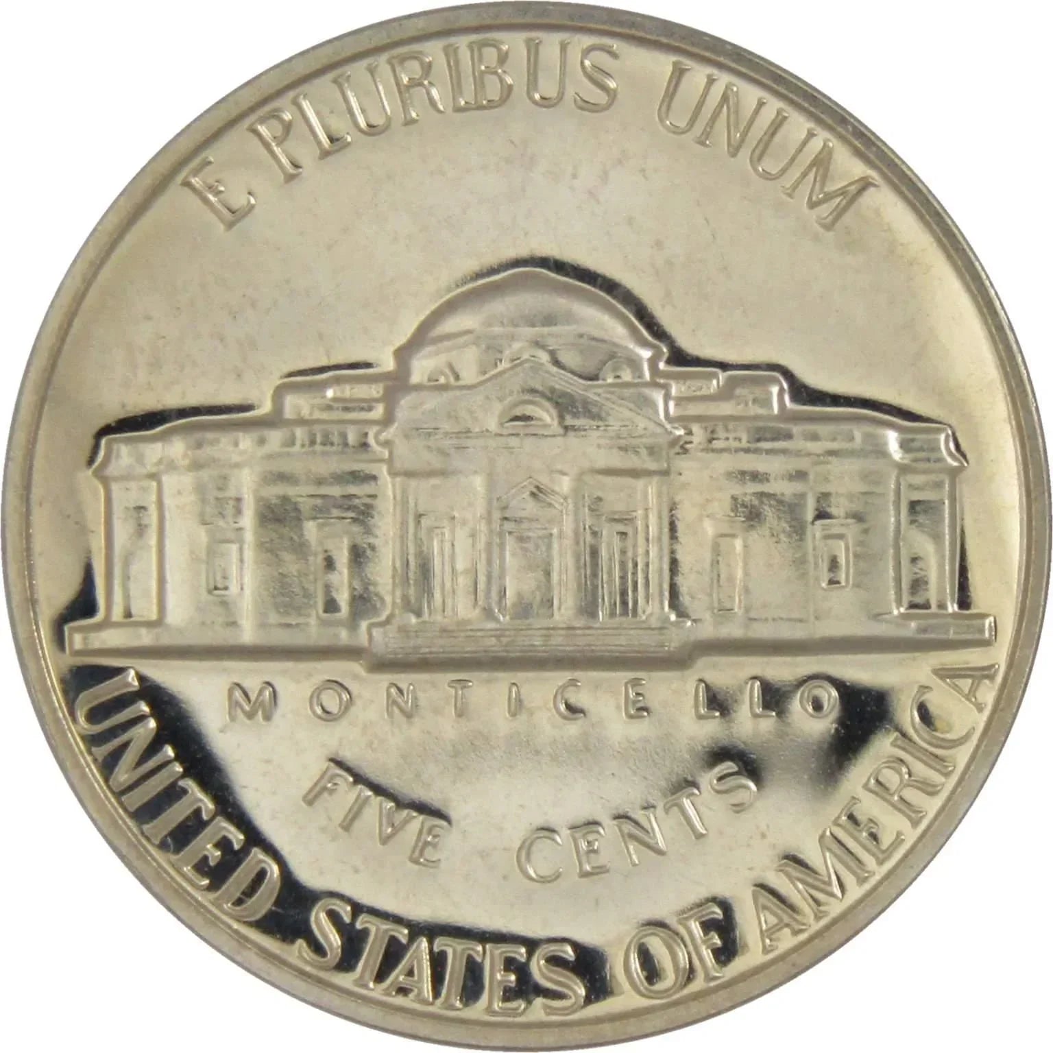 1968 S Jefferson Nickel 5 Cent Piece Choice Proof 5c US Coin Collectible