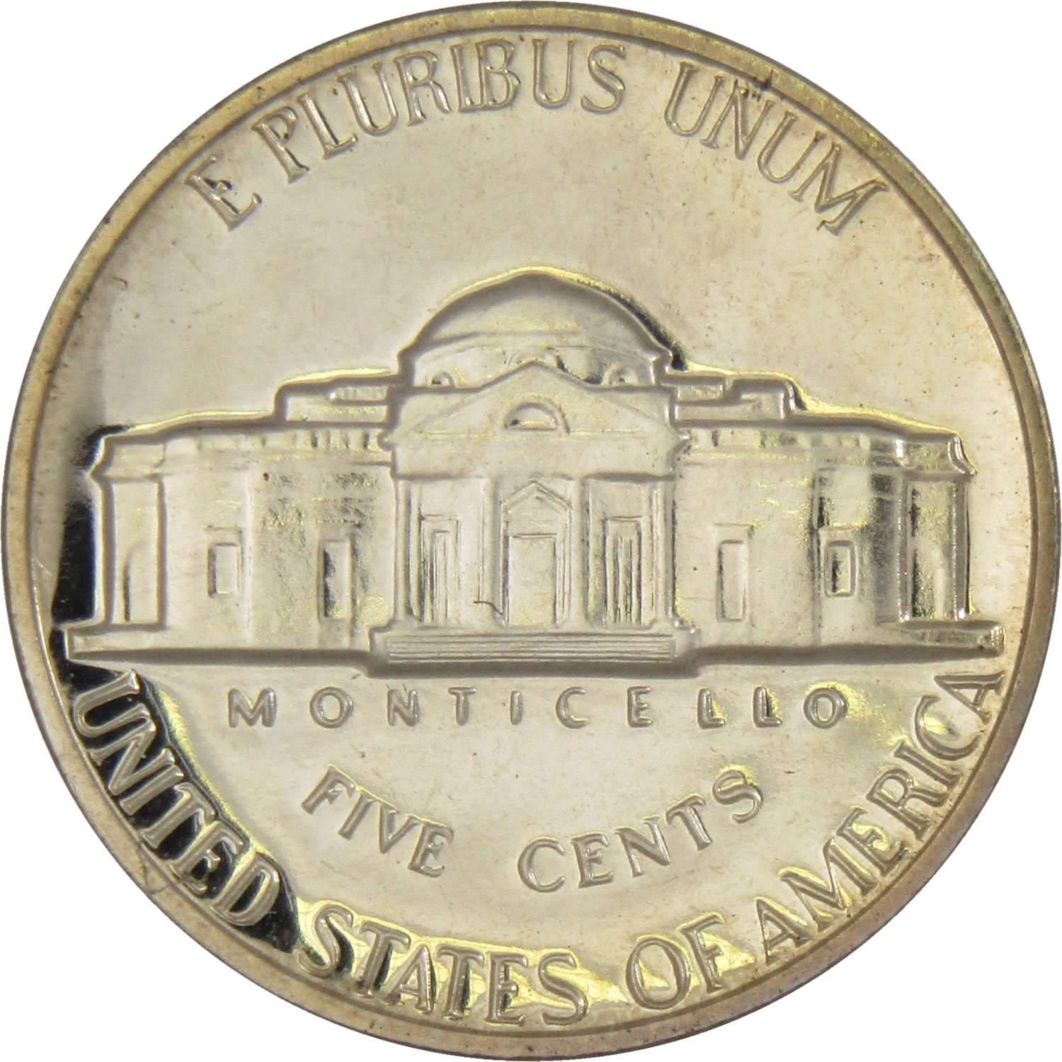 1970 S Jefferson Nickel 5 Cent Piece Choice Proof 5c US Coin Collectible