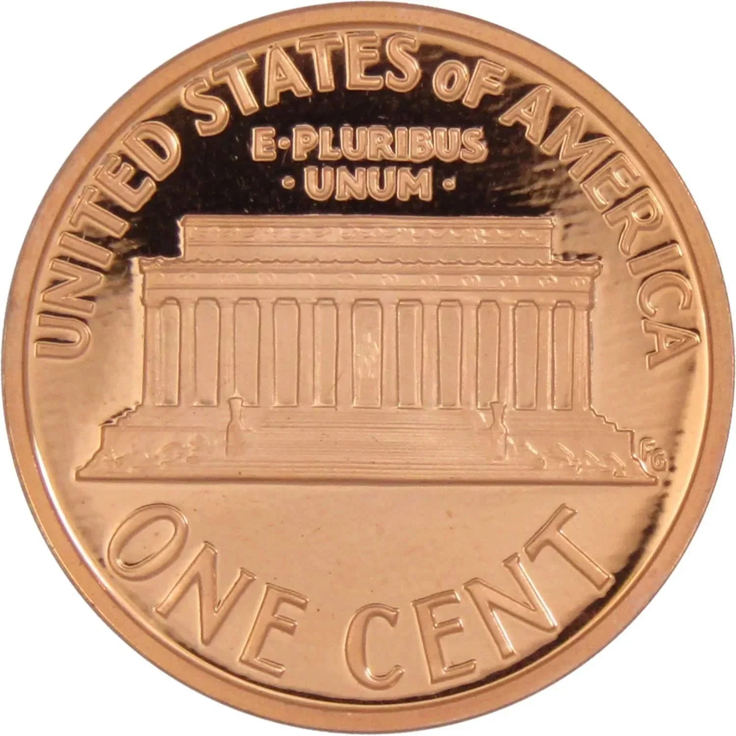 2002 S Lincoln Memorial Cent Choice Proof Penny 1c Coin Collectible