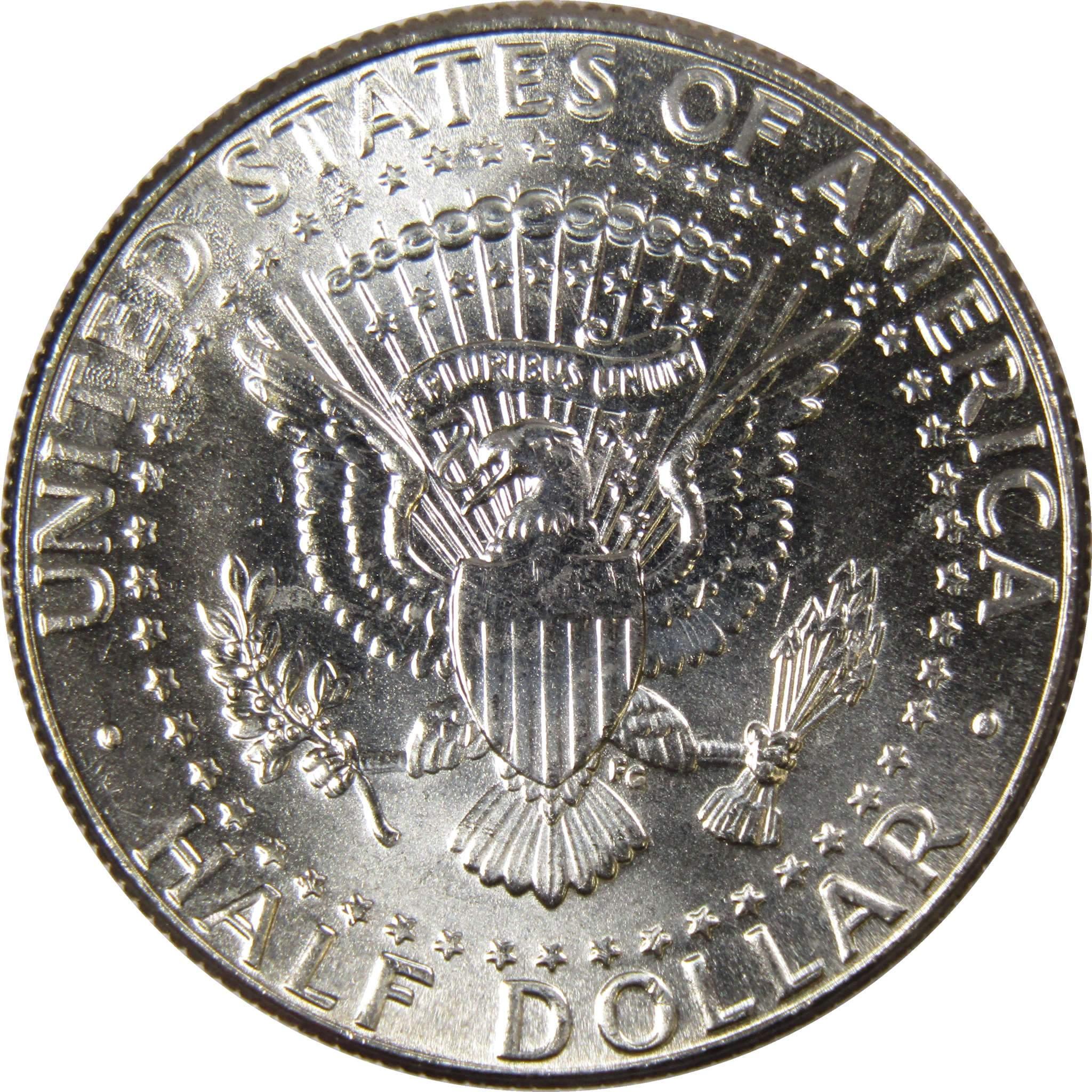 2002 D Kennedy Half Dollar BU Uncirculated Mint State 50c US Coin Collectible