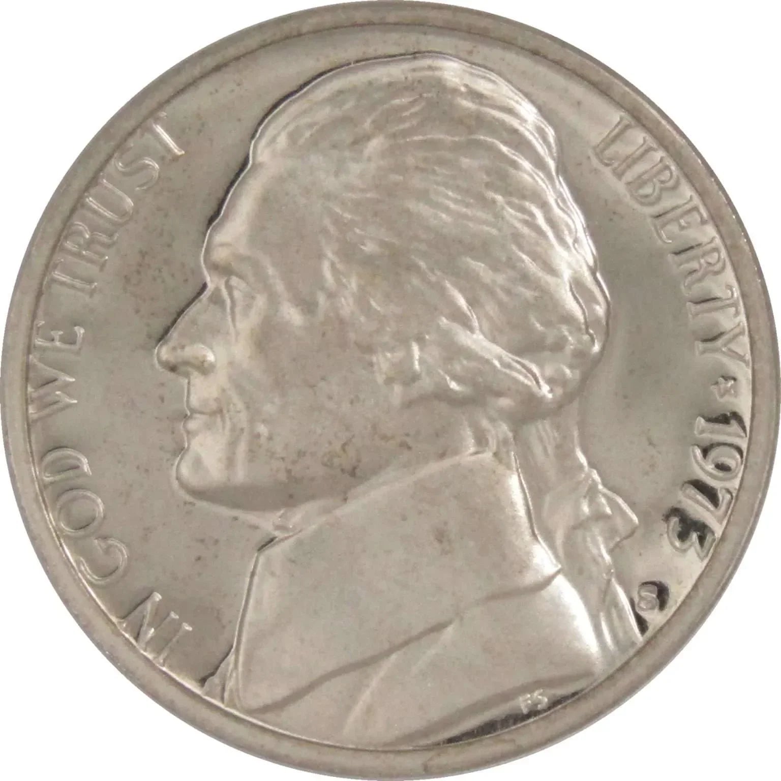 1973 S Jefferson Nickel 5 Cent Piece Choice Proof 5c US Coin
