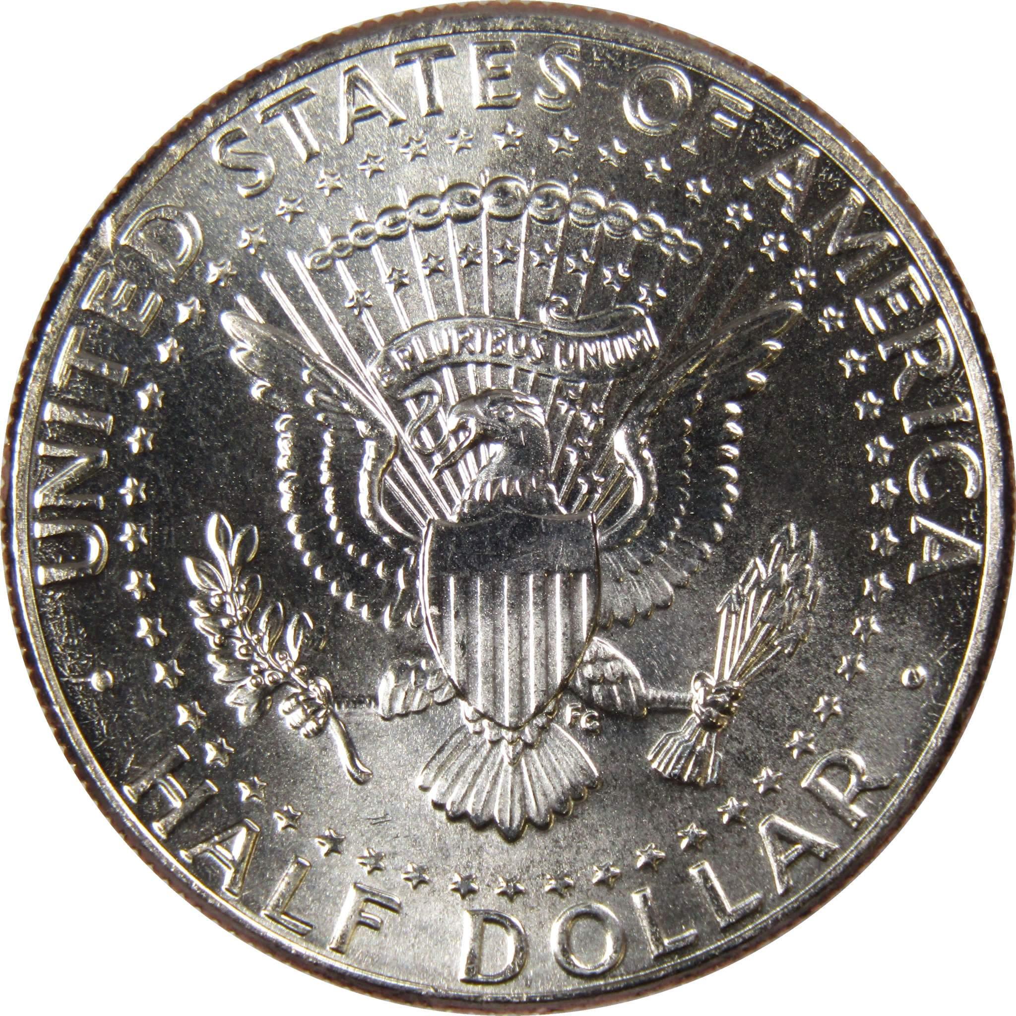 2004 D Kennedy Half Dollar BU Uncirculated Mint State 50c US Coin Collectible