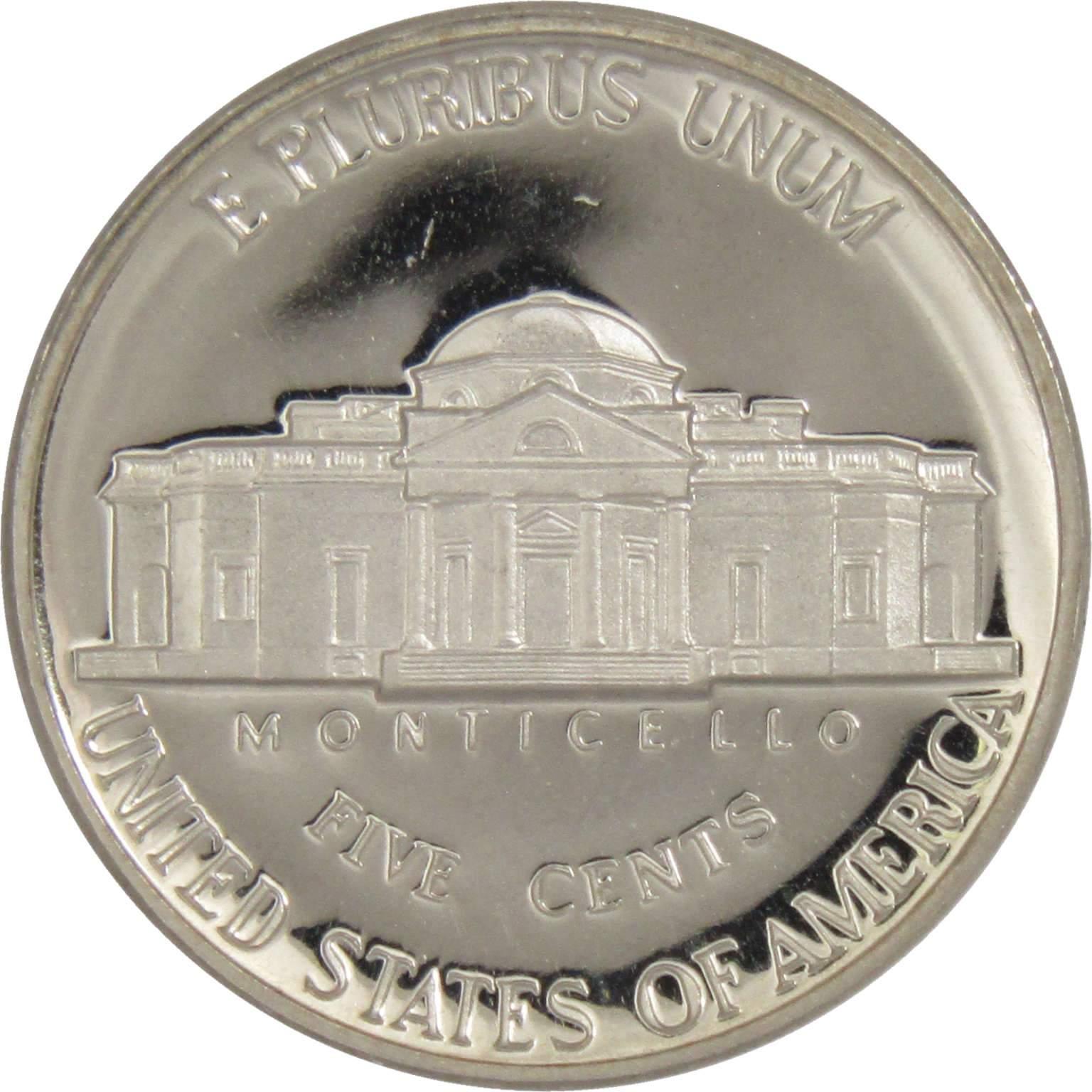 1982 S Jefferson Nickel 5 Cent Piece Choice Proof 5c US Coin Collectible