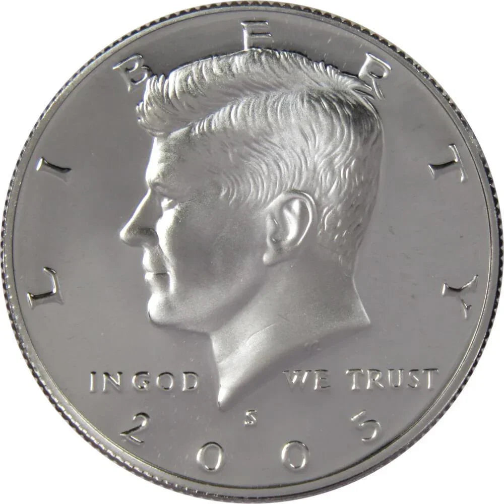 2005 S Kennedy Half Dollar Choice Proof Clad 50c US Coin Collectible
