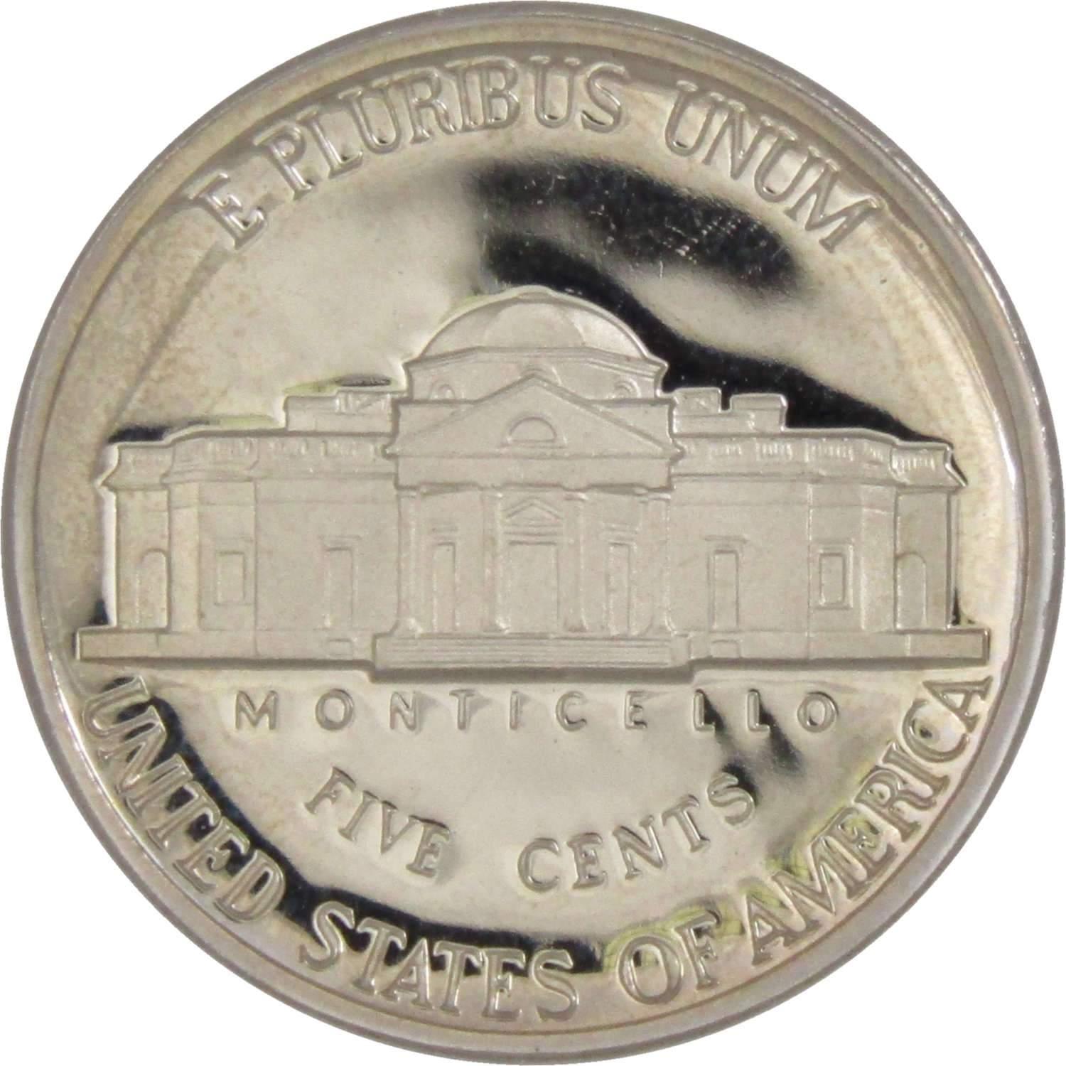 1984 S Jefferson Nickel 5 Cent Piece Choice Proof 5c US Coin Collectible