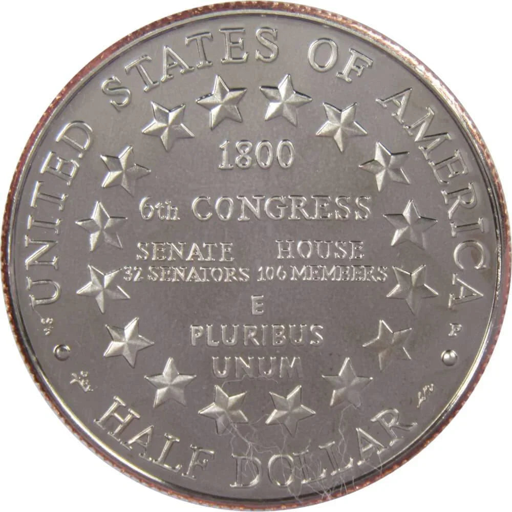 U.S. Capitol Visitor Center Commemorative 2001 P Clad Half Dollar Proof 50c Coin