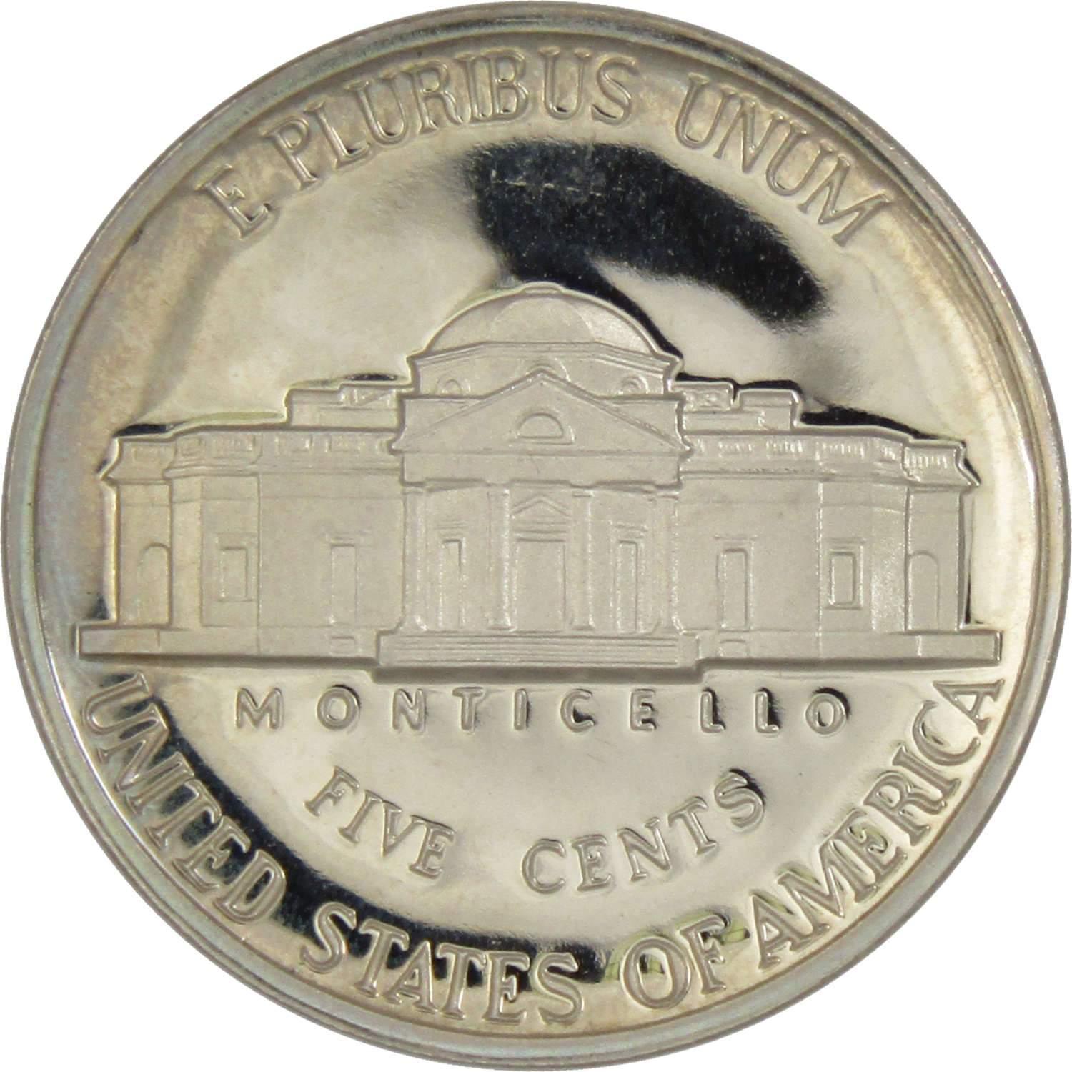 1985 S Jefferson Nickel 5 Cent Piece Choice Proof 5c US Coin Collectible