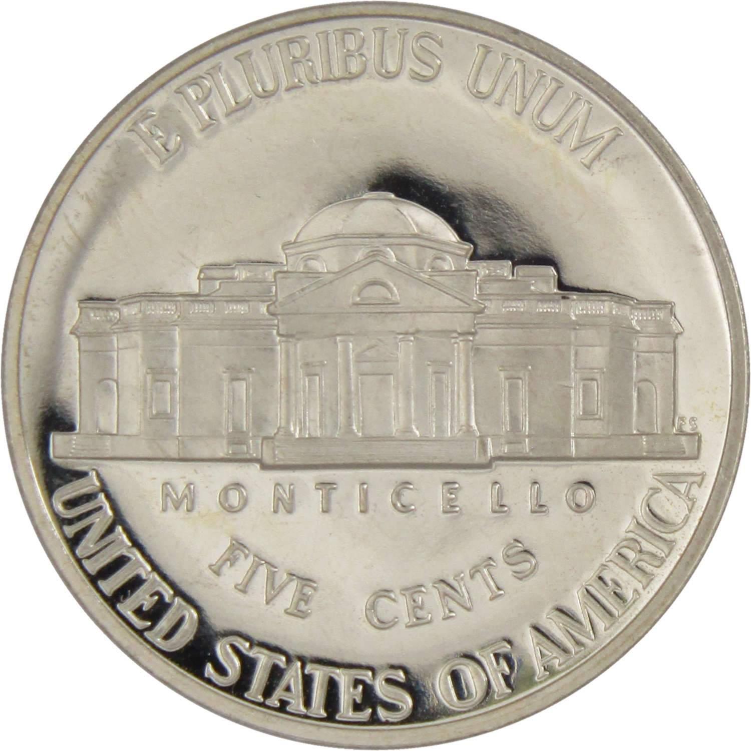 2007 S Jefferson Nickel 5 Cent Piece Choice Proof 5c US Coin Collectible