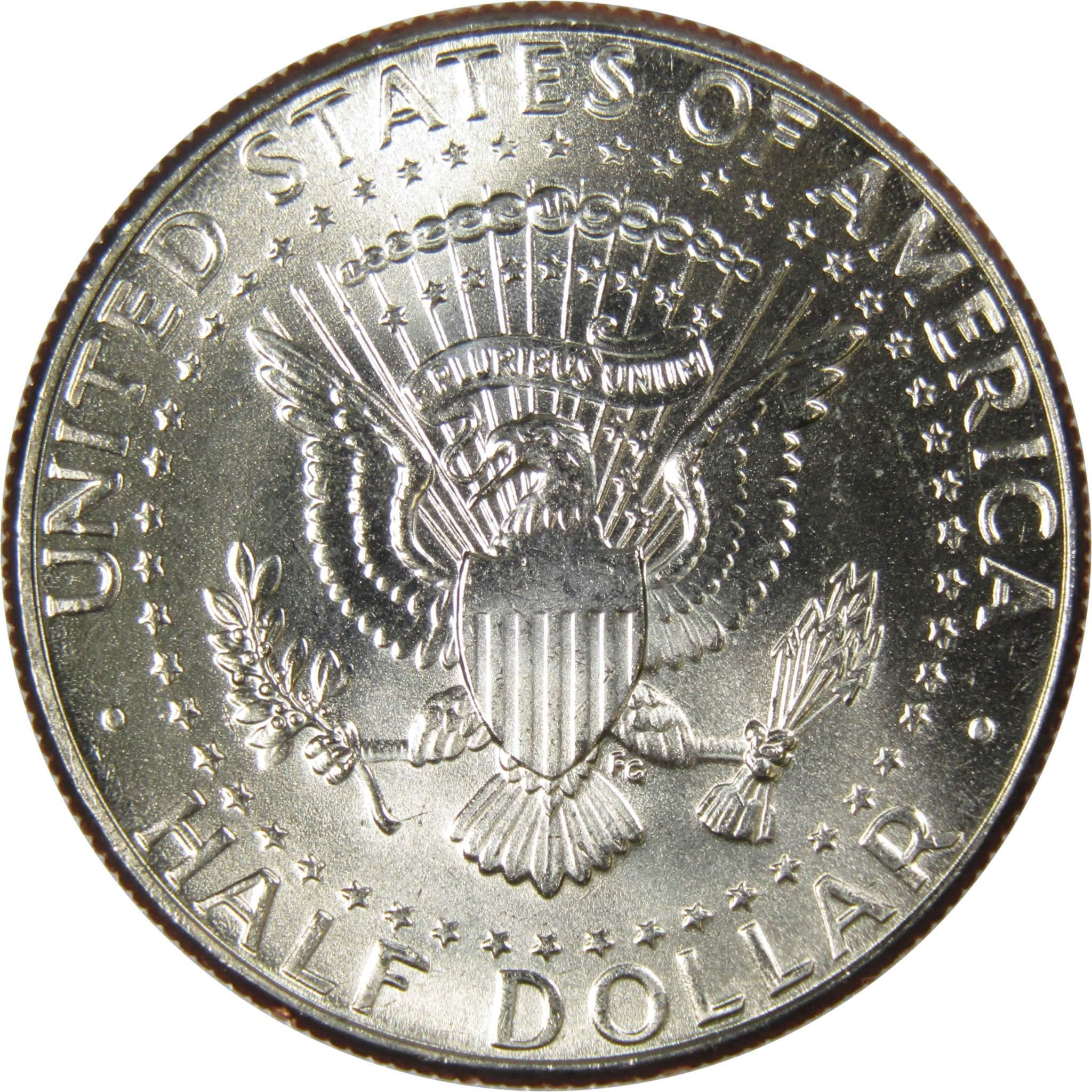 2008 D Kennedy Half Dollar BU Uncirculated Mint State 50c US Coin Collectible