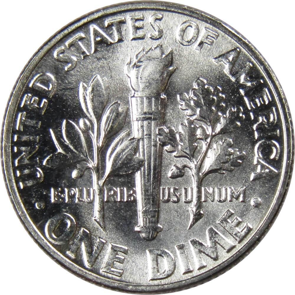 1958 Roosevelt Dime BU Uncirculated Mint State 90% Silver 10c US Coin