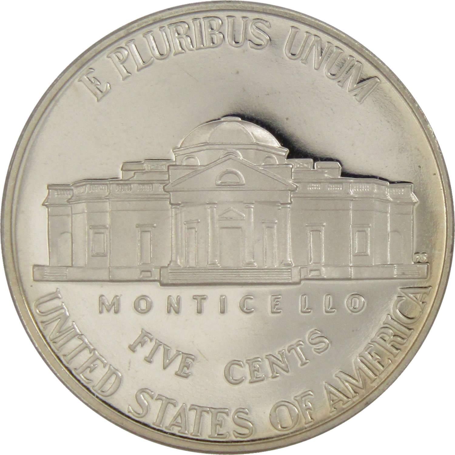 2009 S Jefferson Nickel 5 Cent Piece Choice Proof 5c US Coin Collectible