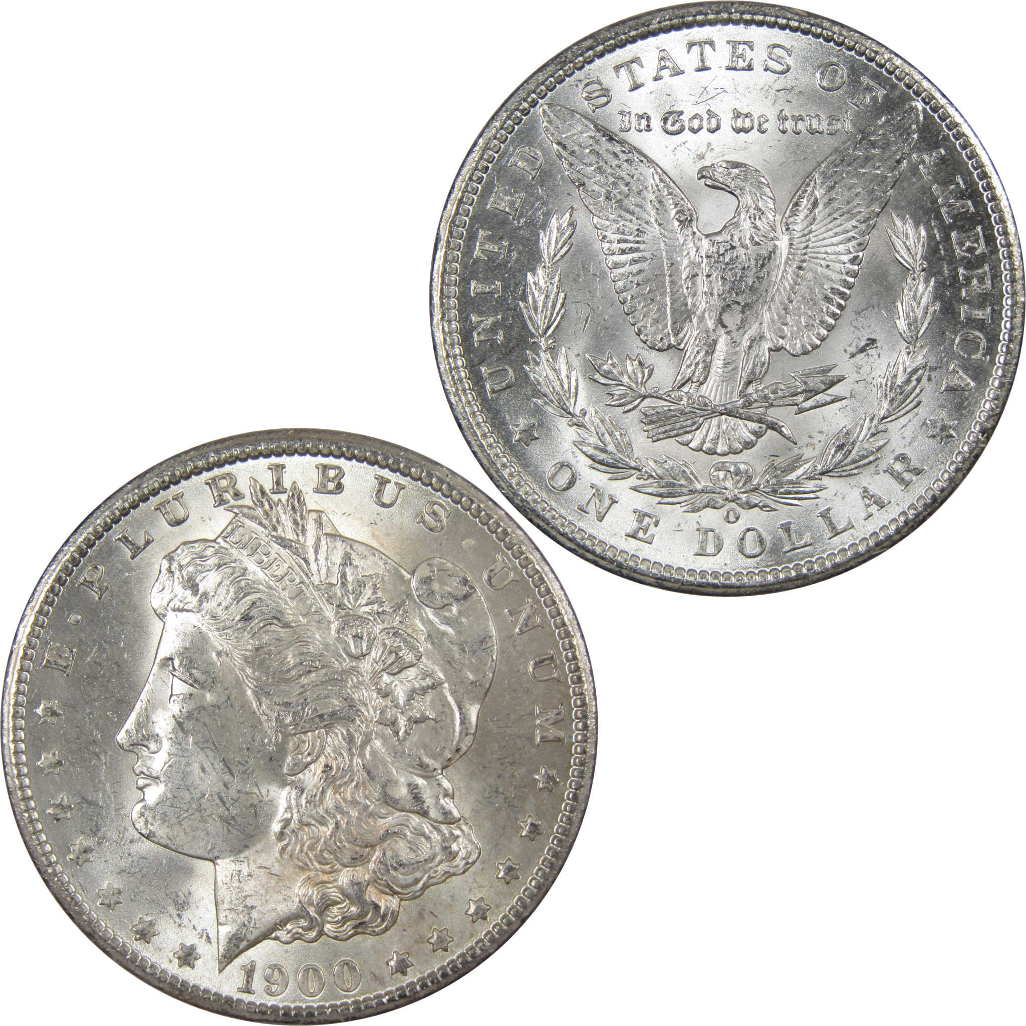 1900 O Morgan Dollar BU Uncirculated Mint State 90% Silver SKU:IPC9795 - Morgan coin - Morgan silver dollar - Morgan silver dollar for sale - Profile Coins & Collectibles