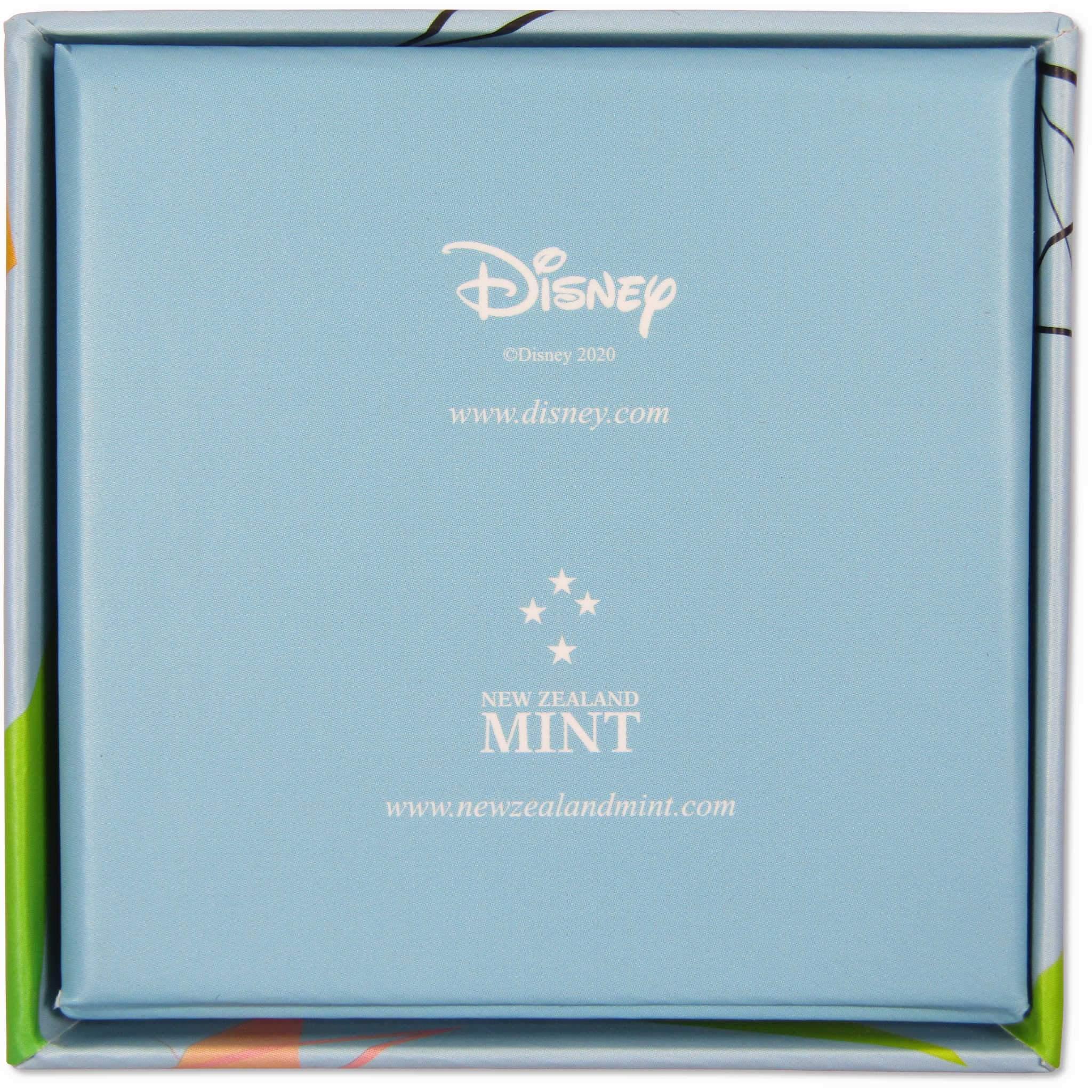 Disney Mickey Mouse Running Ready Set Go 1 oz .999 Silver $2 Proof 2020 Niue COA