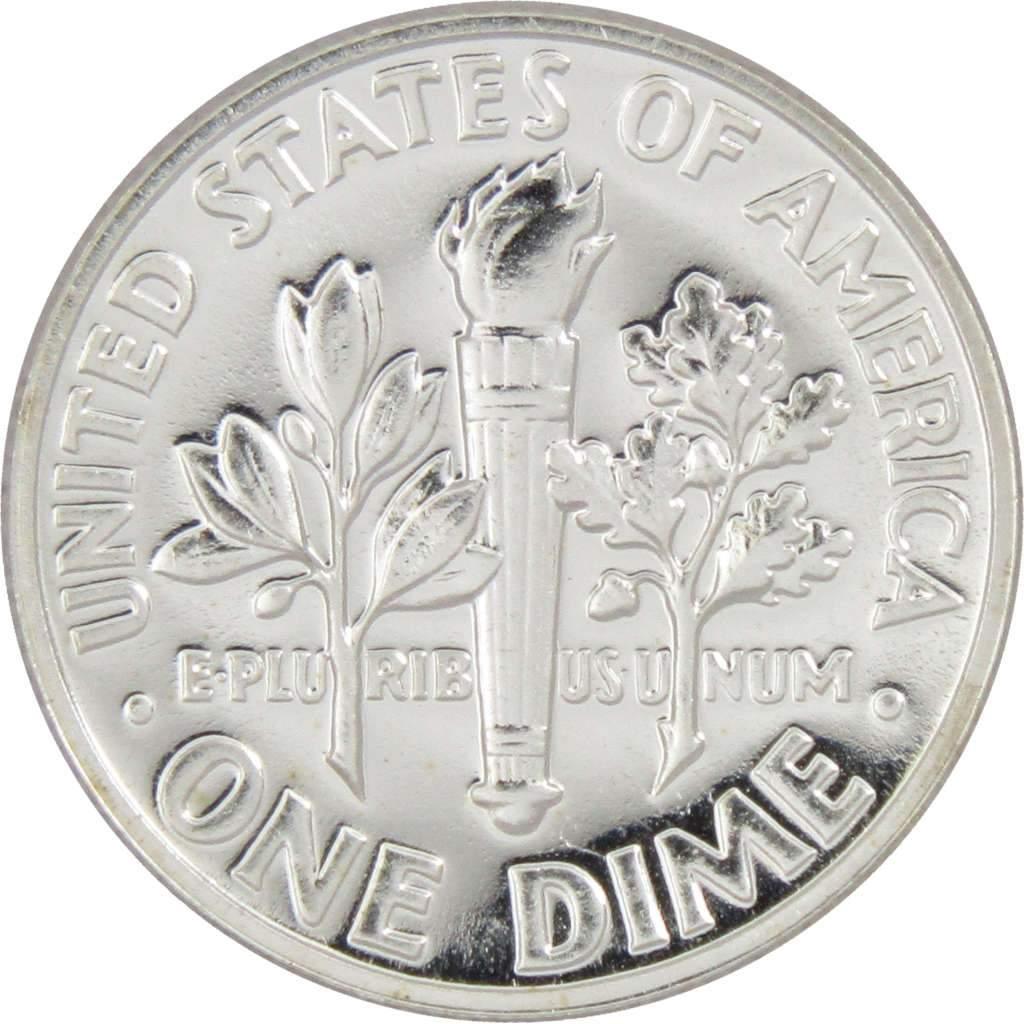 1958 Roosevelt Dime Choice Proof 90% Silver 10c US Coin Collectible