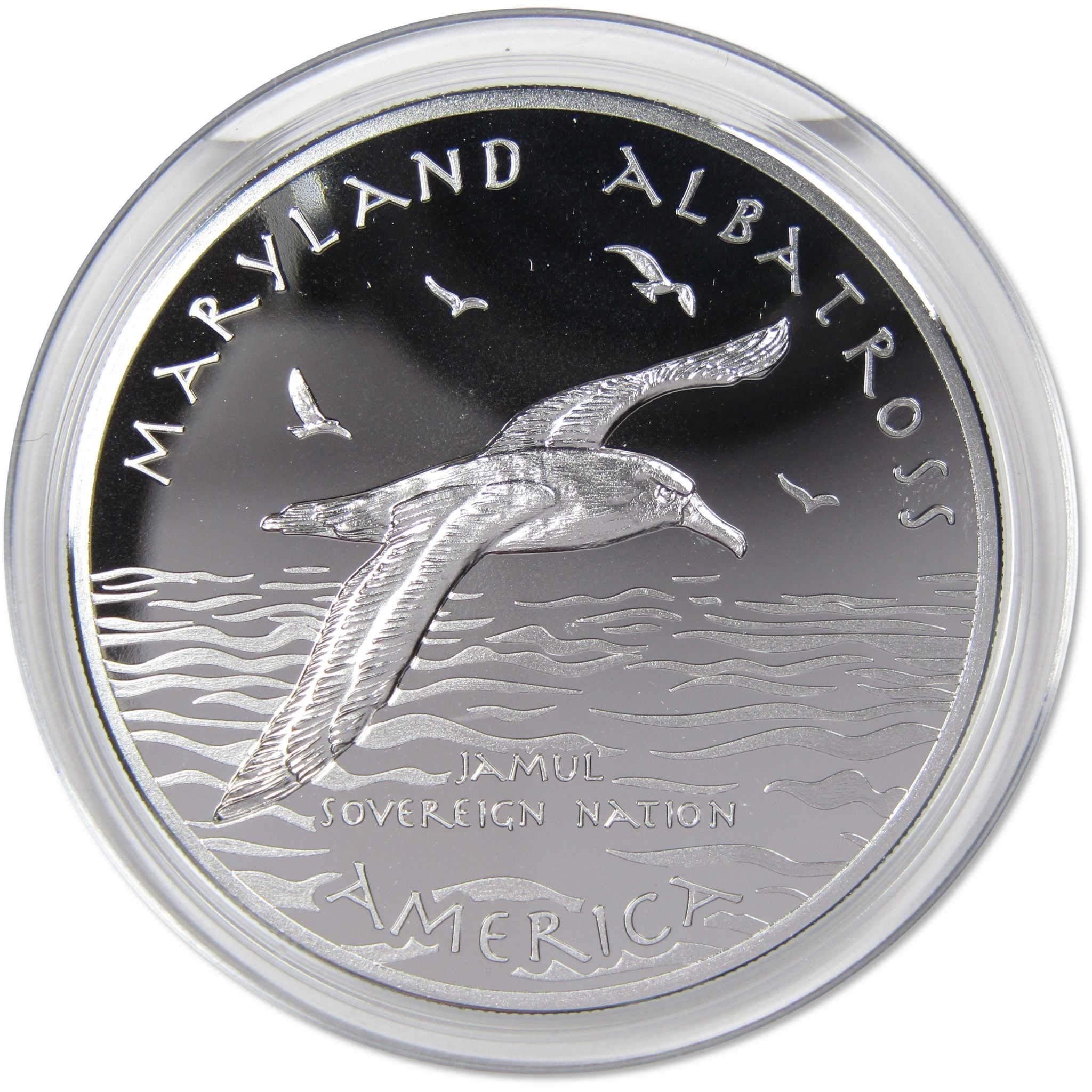 2020 Native American Jamul Susquehannock Albatross 1 oz .999 Silver $1 Proof