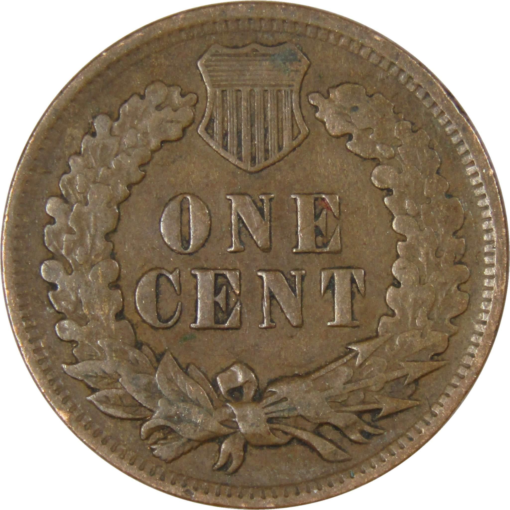 Indian Head Cent VG Very Good Random Date Bronze Penny 1c Coin Collectible