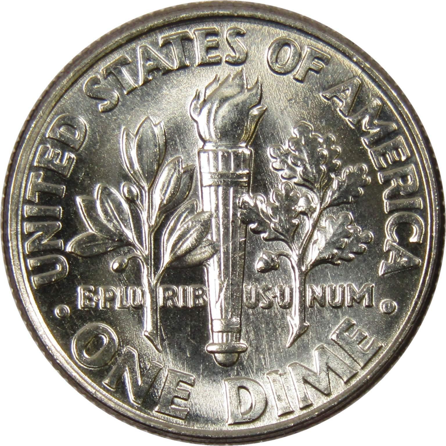 1993 D Roosevelt Dime BU Uncirculated Mint State 10c US Coin Collectible