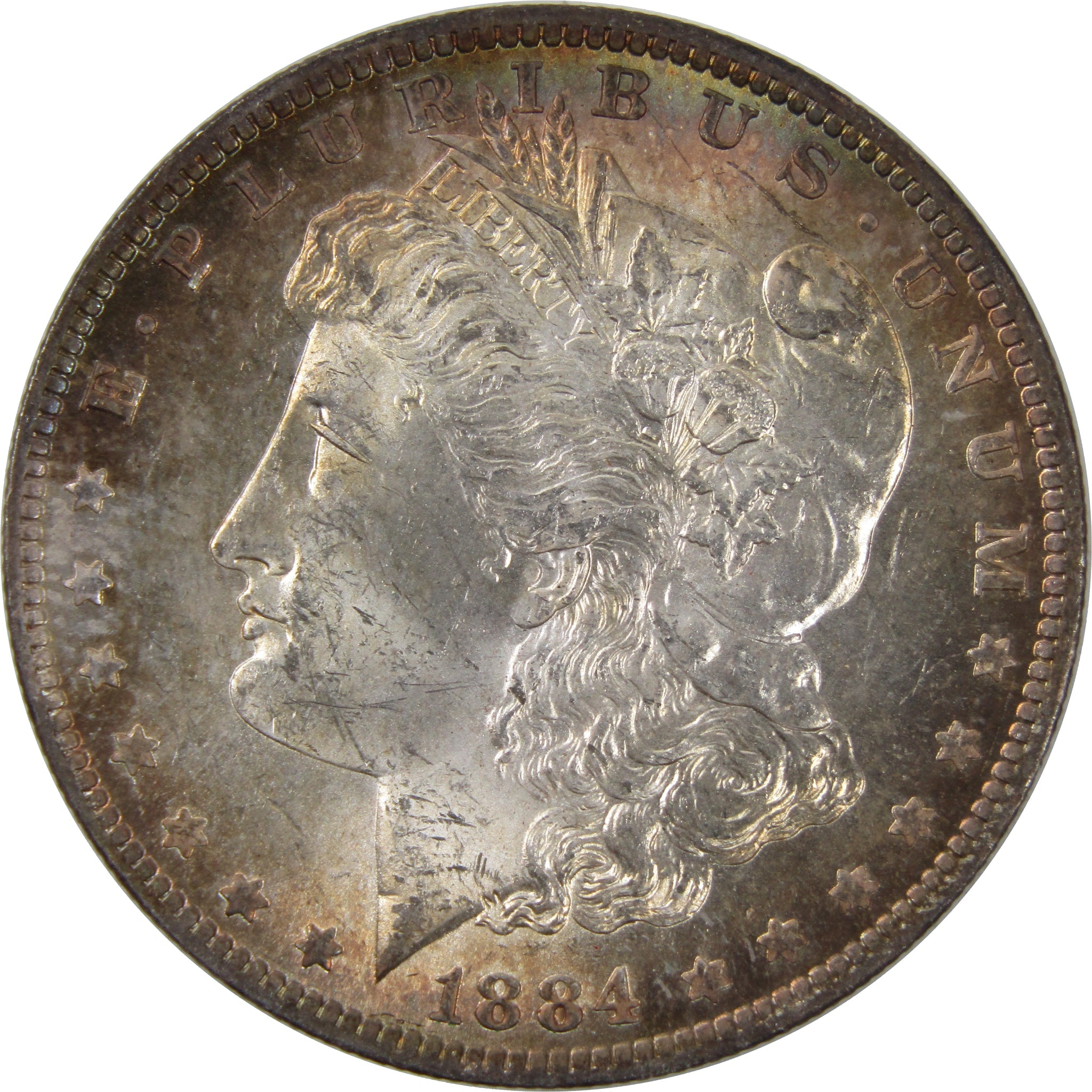 1884 O Morgan Dollar Choice Uncirculated Mint State Silver SKU I2541