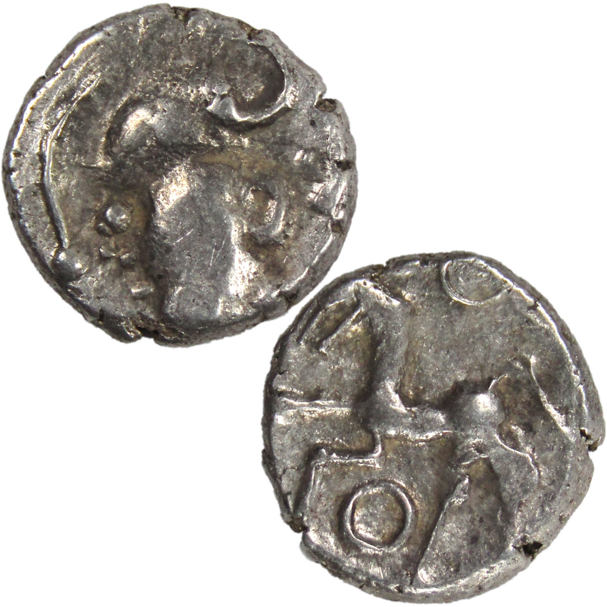 100-50 BC Sequani Quinarius VF Silver Ancient Gaulish Coin SKU:I5961