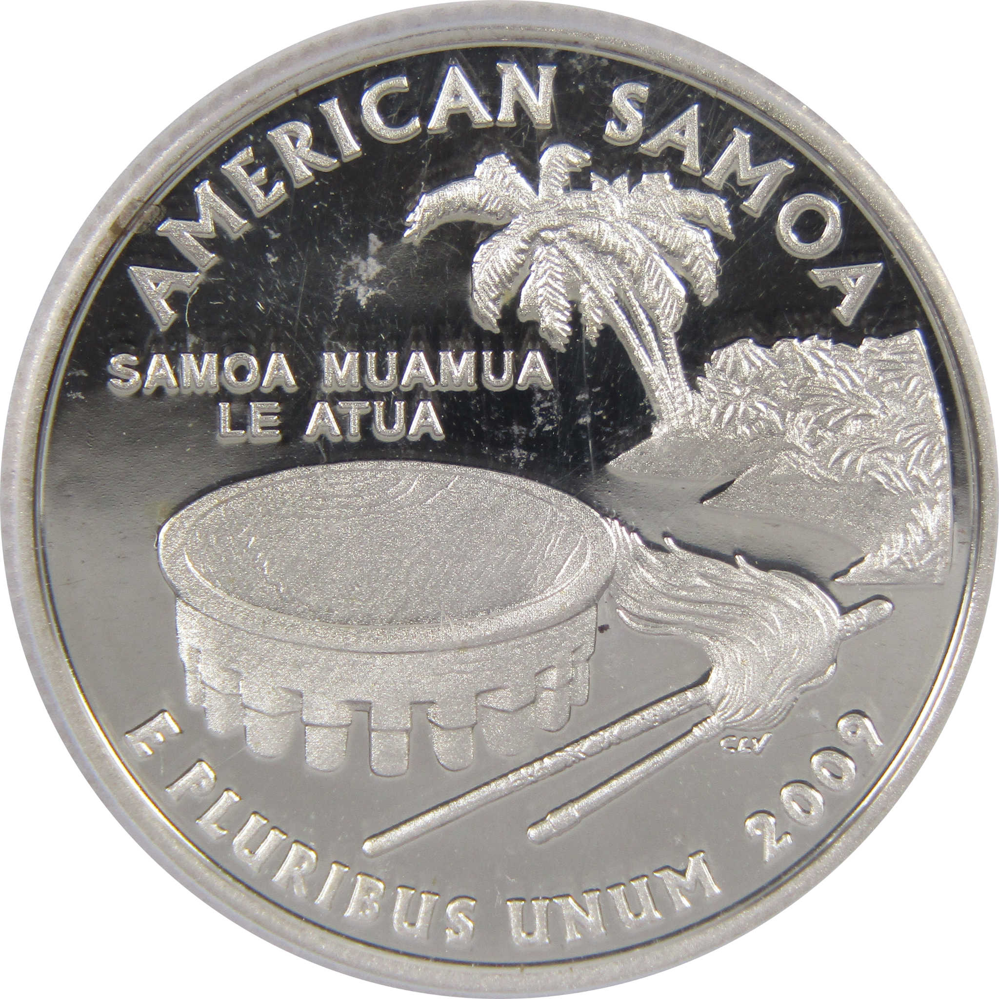 2009 S American Samoa Territories Quarter PR 70 DCAM ICG SKU:CPC3358