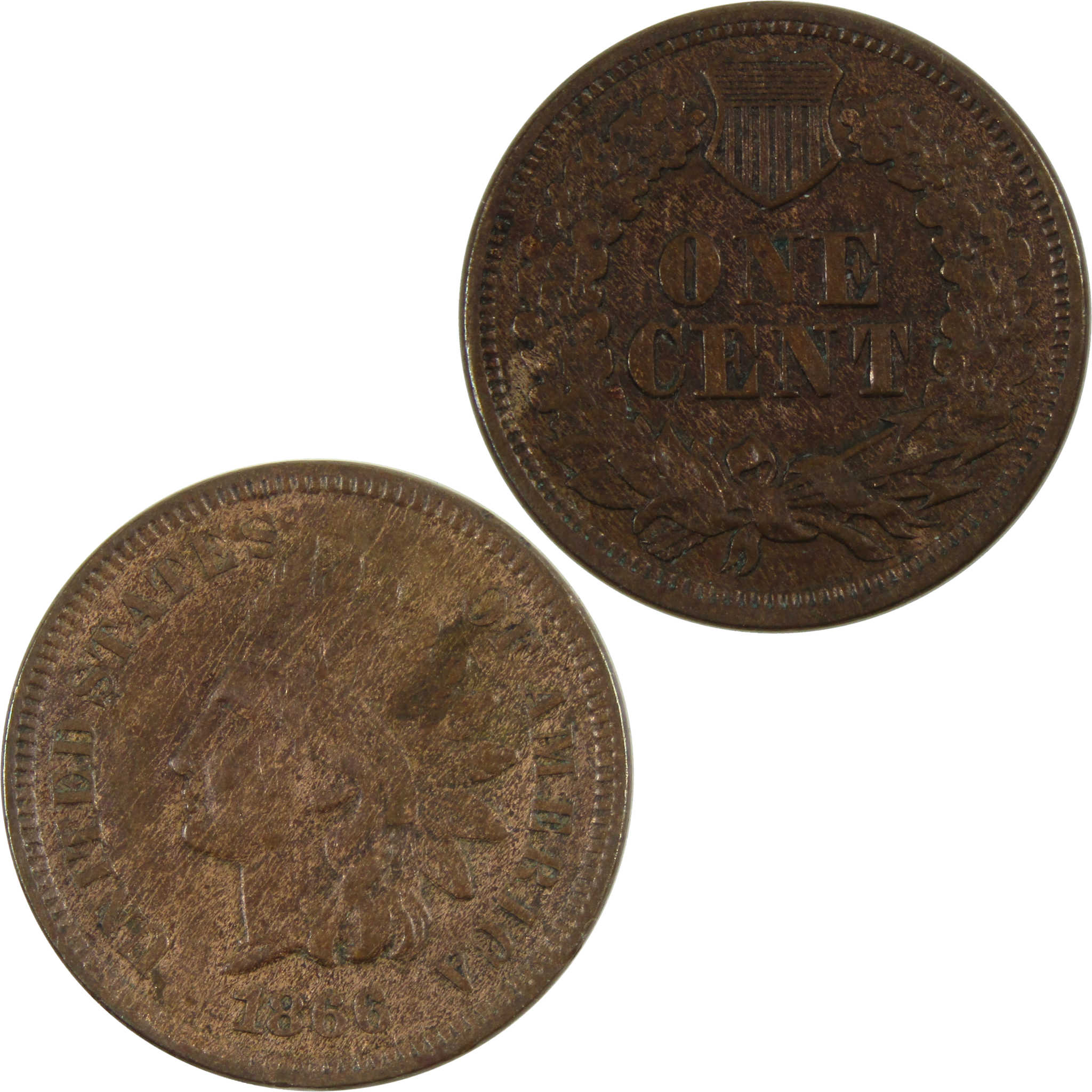 1866 Indian Head Cent Extremely Fine / About Uncirculated SKU:I3703