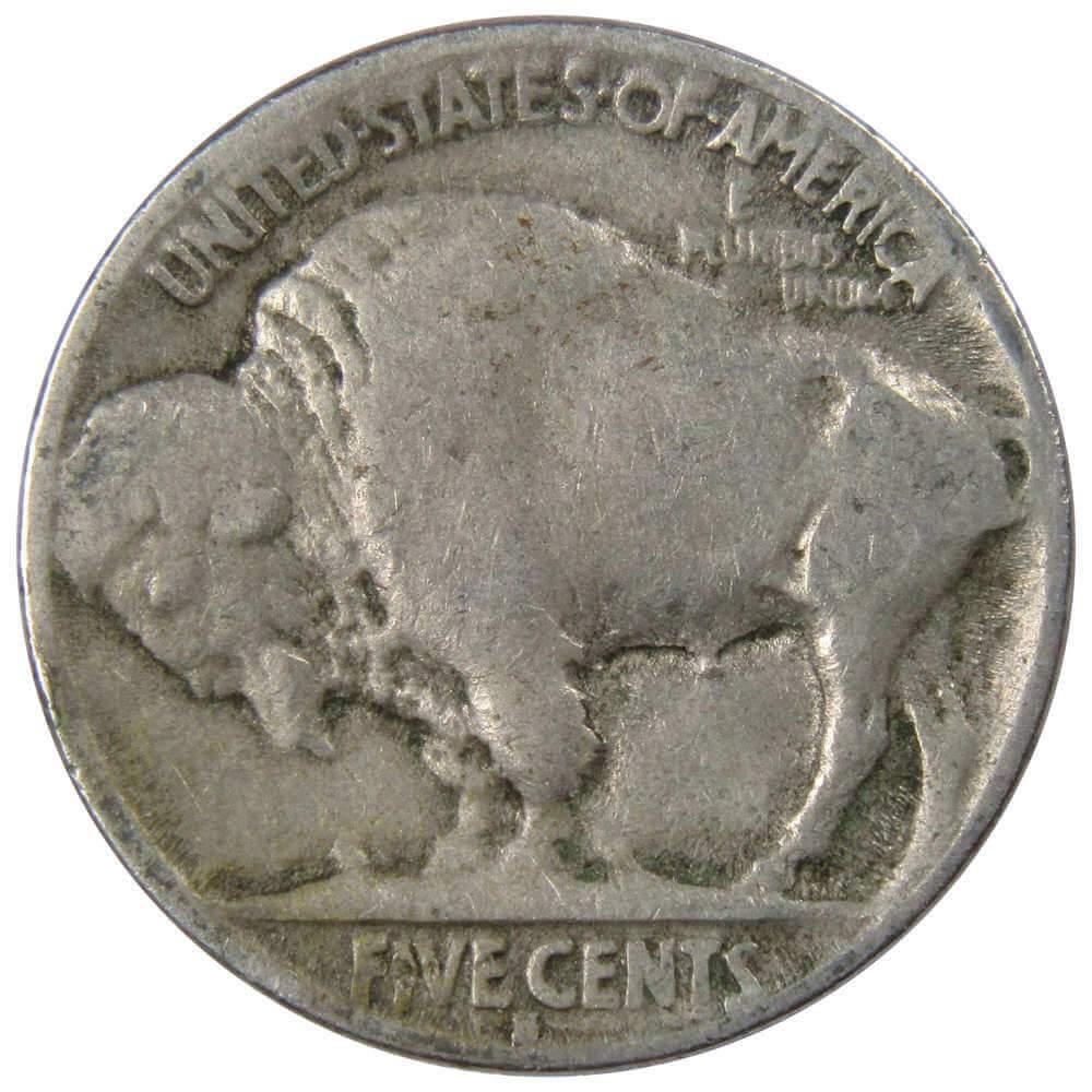 1929 S Indian Head Buffalo Nickel 5 Cent Piece VG Very Good 5c US Coin