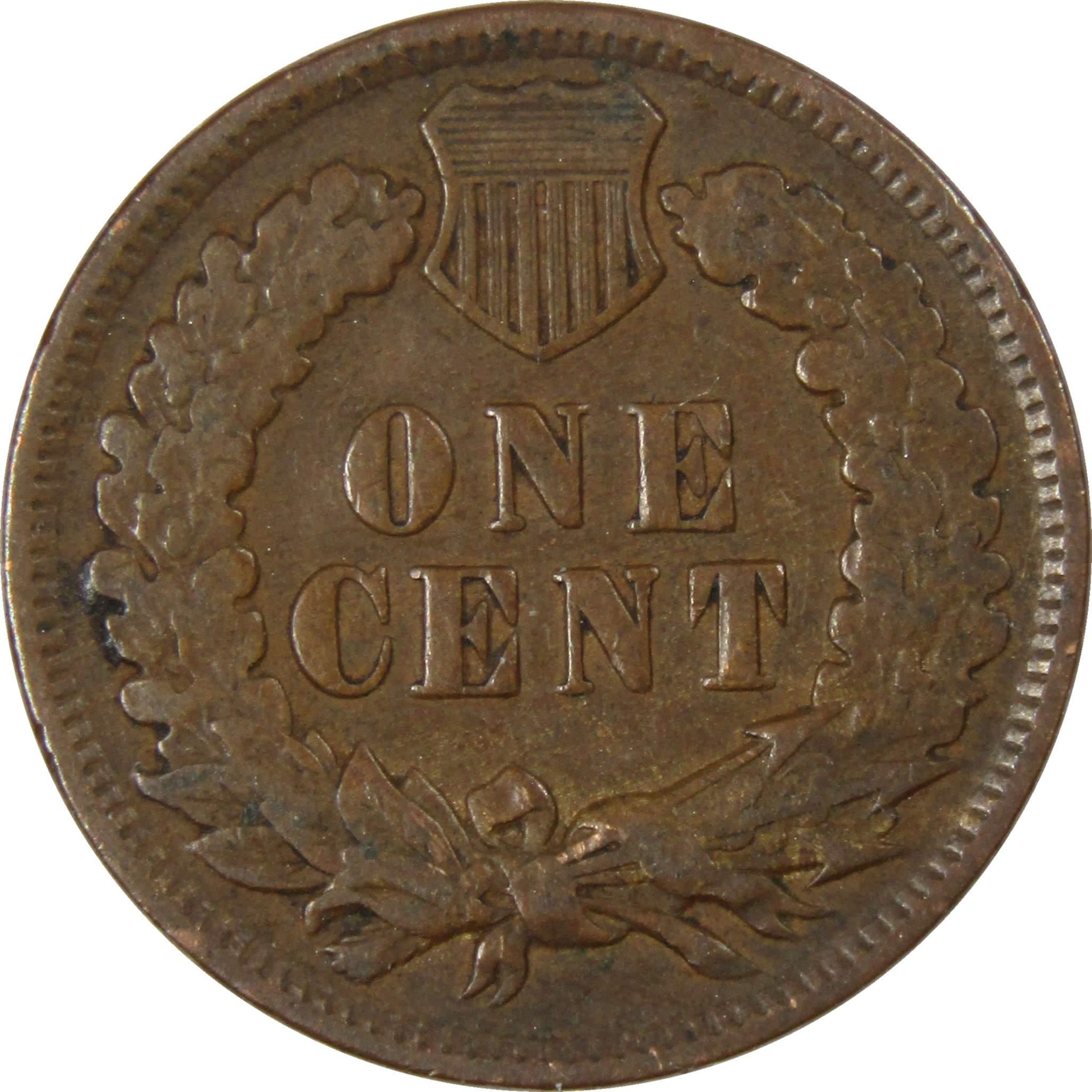 1908 Indian Head Cent VG Very Good Bronze Penny 1c Coin Collectible