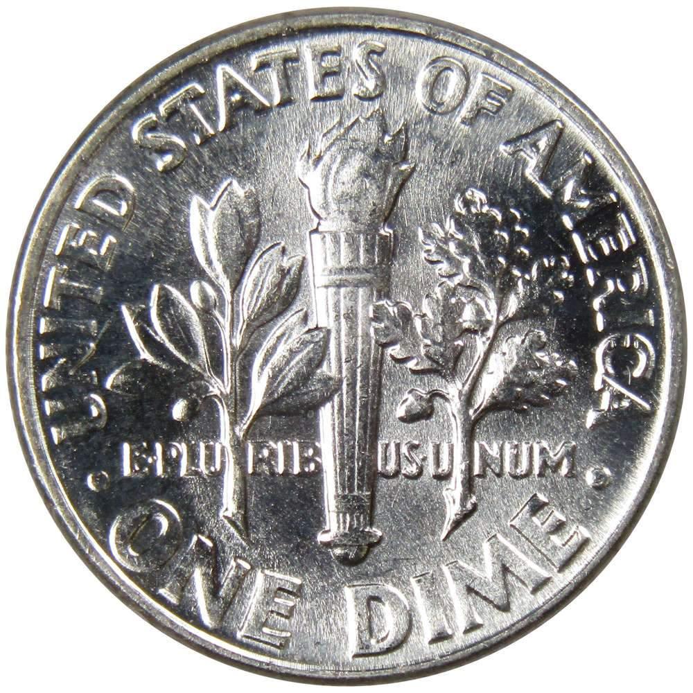 1962 Roosevelt Dime BU Uncirculated Mint State 90% Silver 10c US Coin